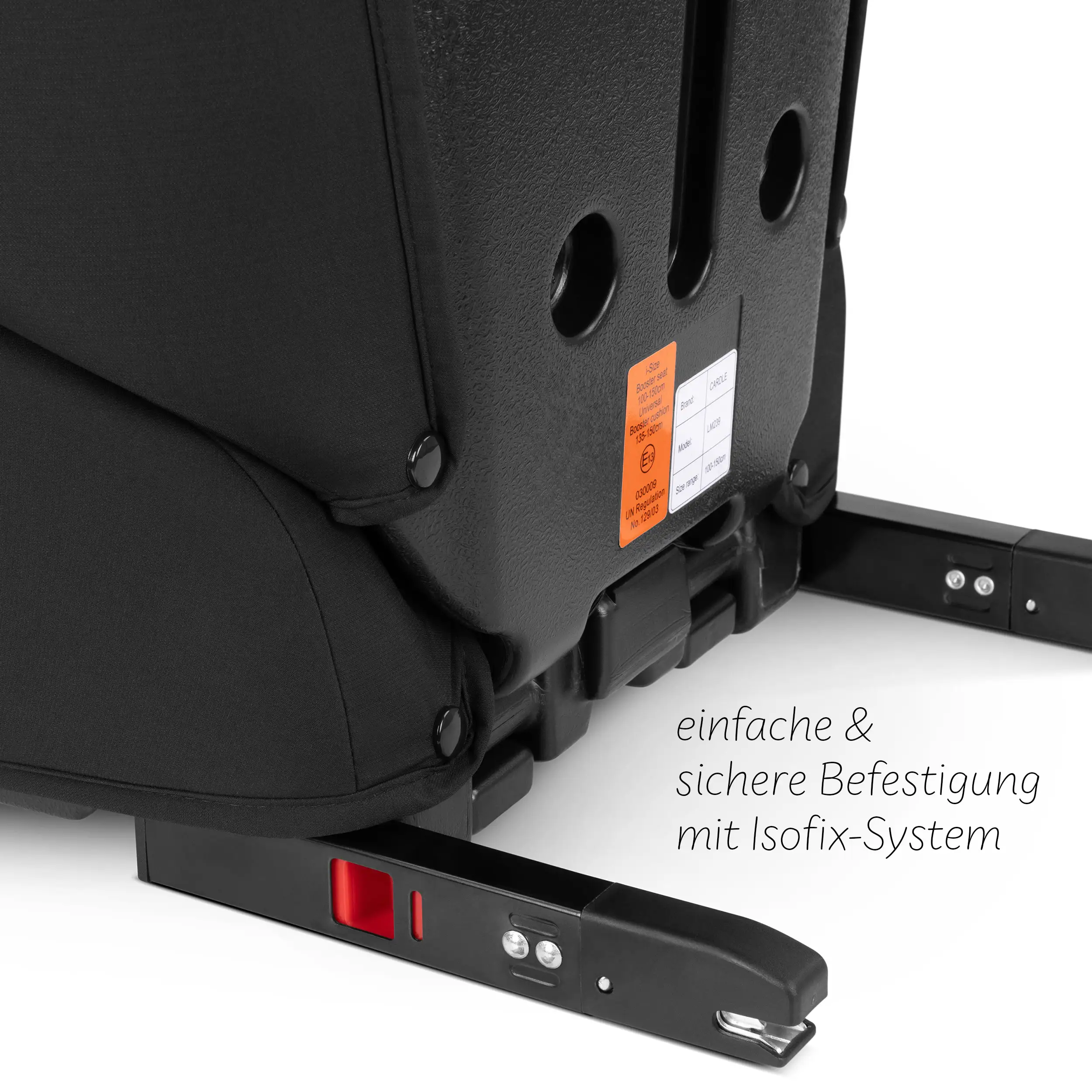 Silla de auto  Mallow 2 Fix i-Size (3-12 años) - Black Silla de auto  Mallow 2 Fix i-Size (3-12 años) - Black