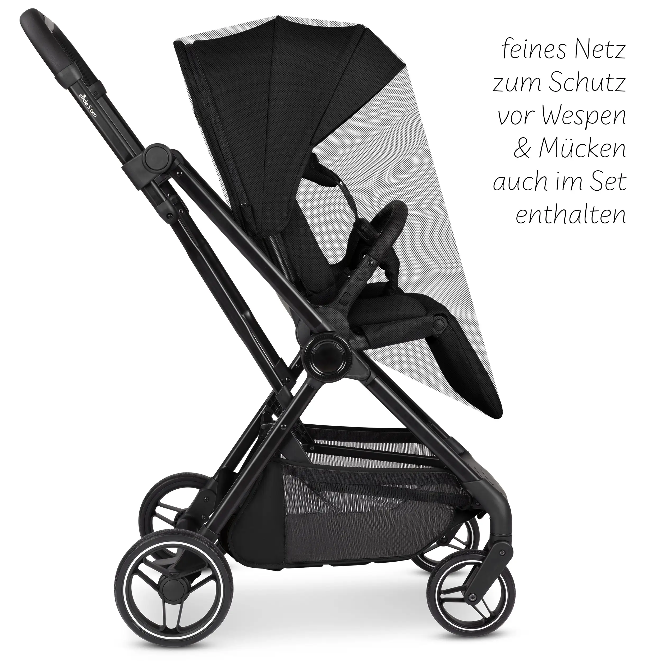 Kit d'accessoires pour poussette - Housse de pluie et moustiquaire Kit d'accessoires pour poussette - Housse de pluie et moustiquaire