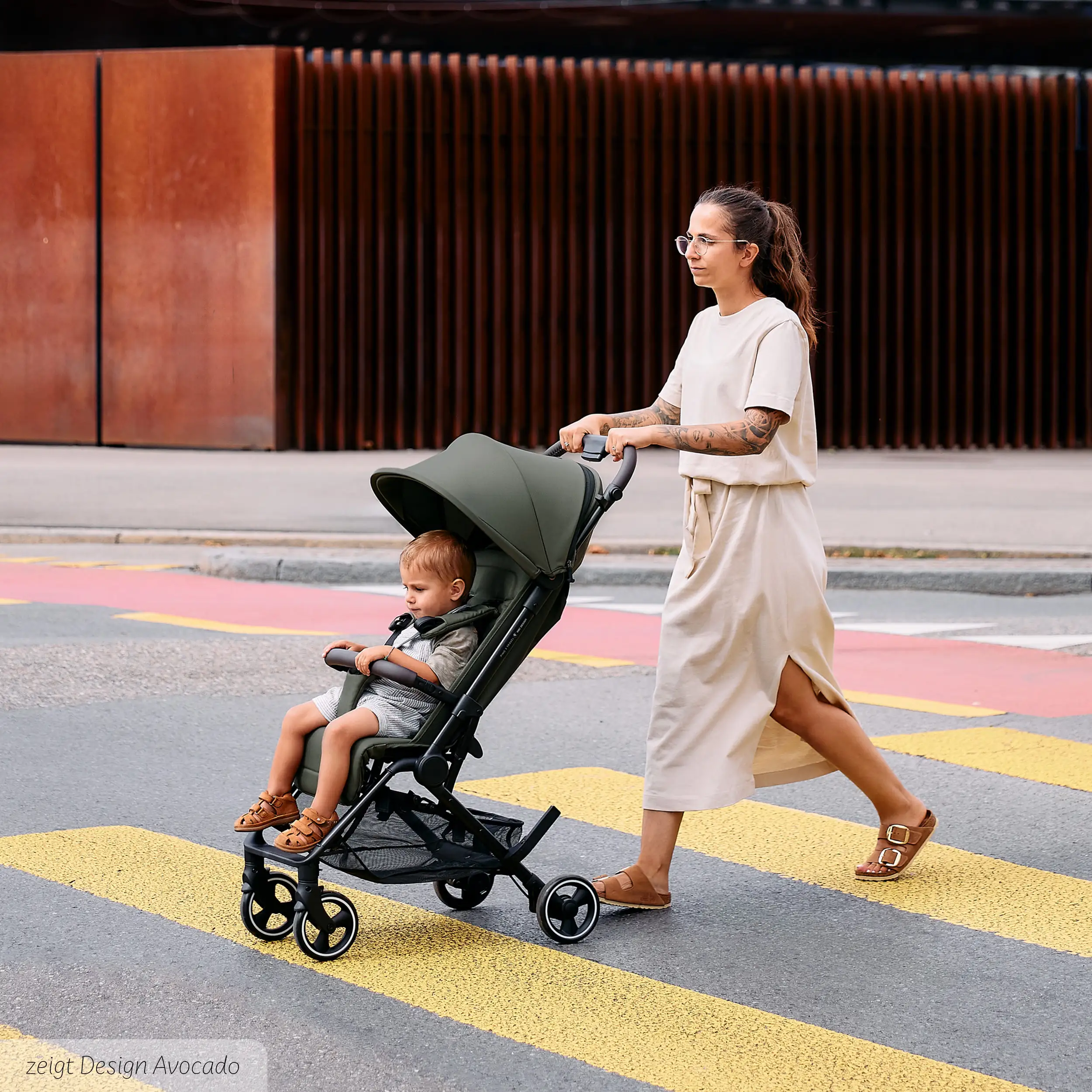 Reisebuggy Ping 3 Travel mit Zubehörset  - Camel