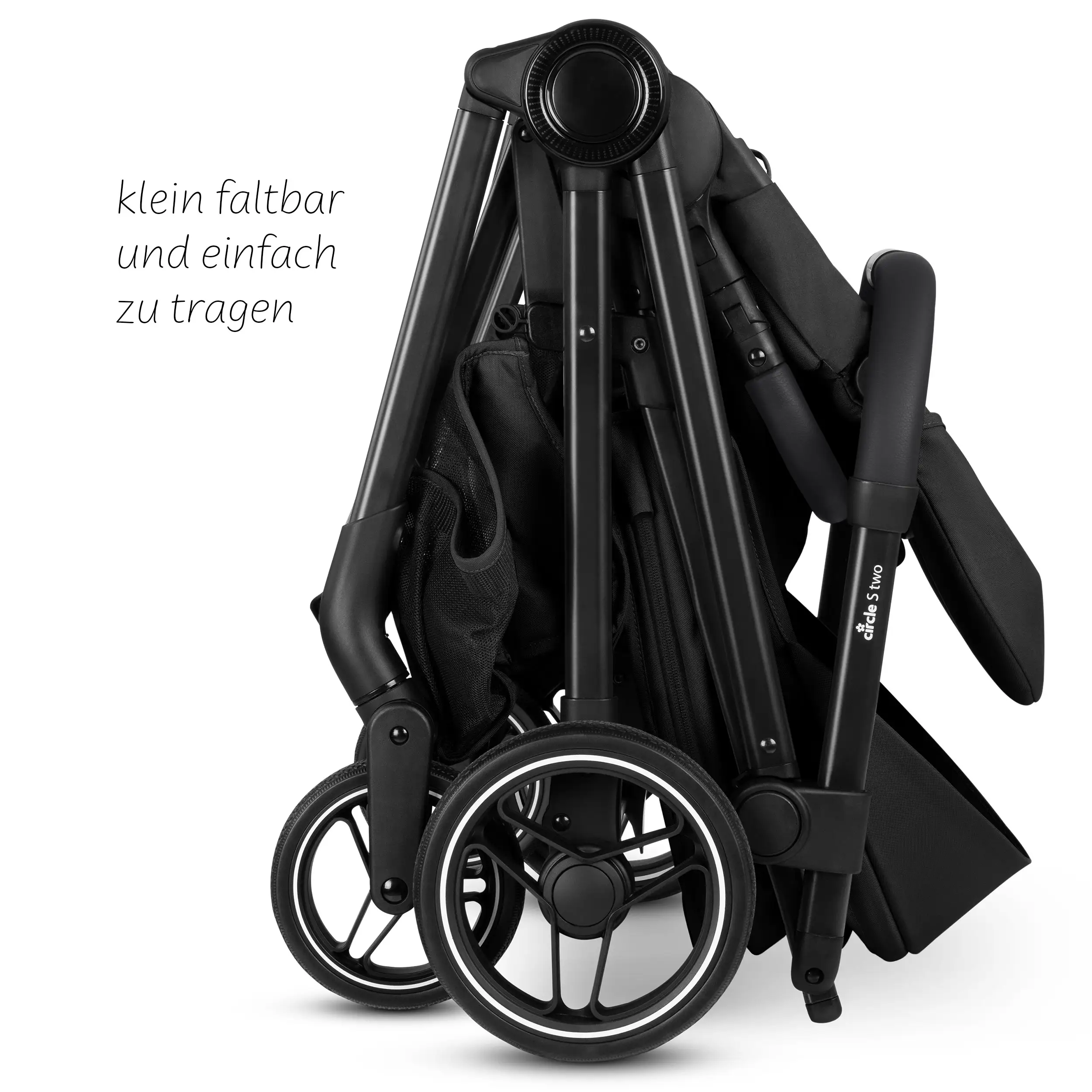 Poussette S Two - Black Poussette S Two - Black