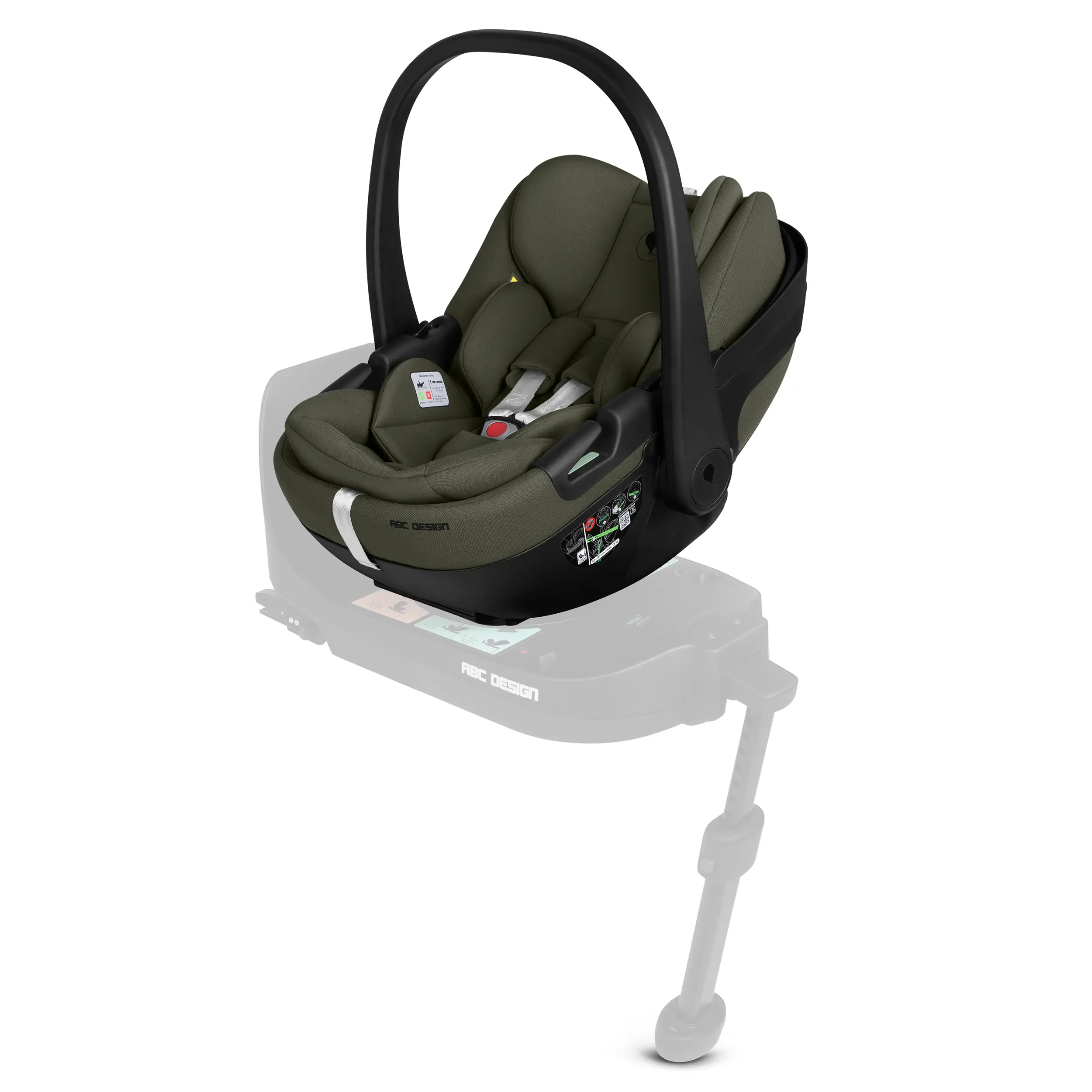 Calla i-Size Infant Car Seat with Reclining Function - Olive