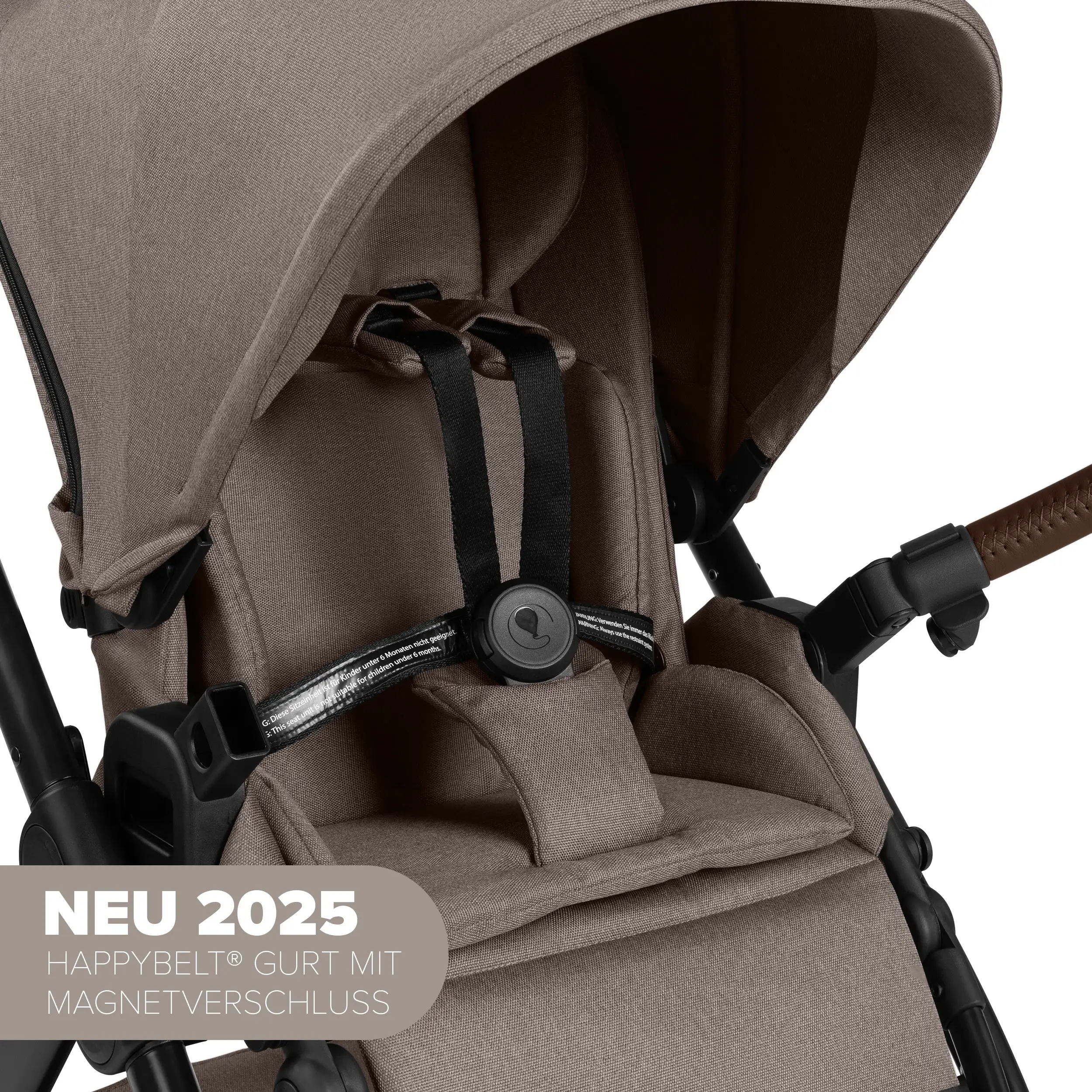 Travel system Samba 2 incl. Calla lie-flat infant car seat - Nature