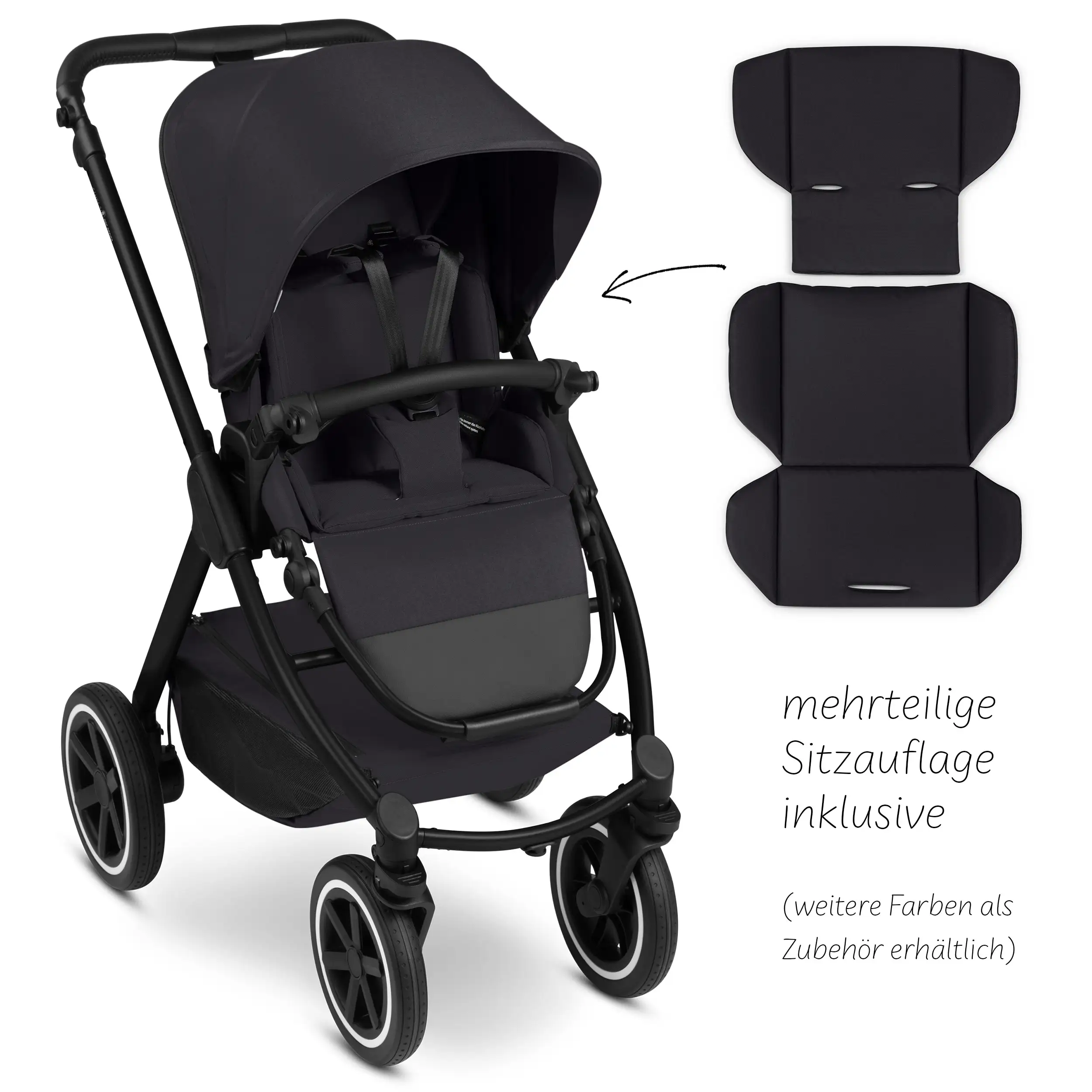 3in1 Stroller set Samba 2 incl. infant car seat Maxi Cosi Pebble 360 Pro 2 - Coal
