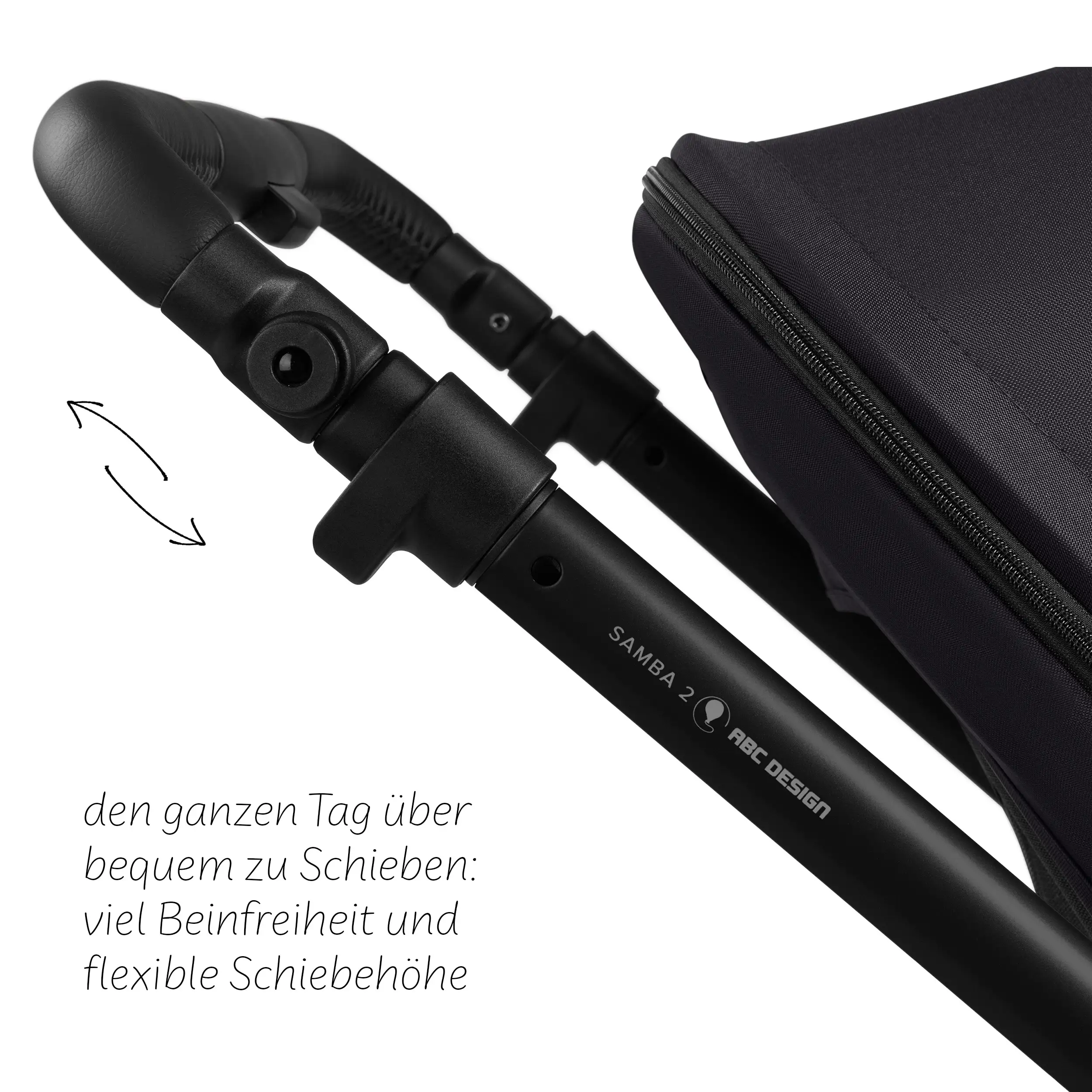 Poussette 2en1 Samba 2 - Coal Poussette 2en1 Samba 2 - Coal