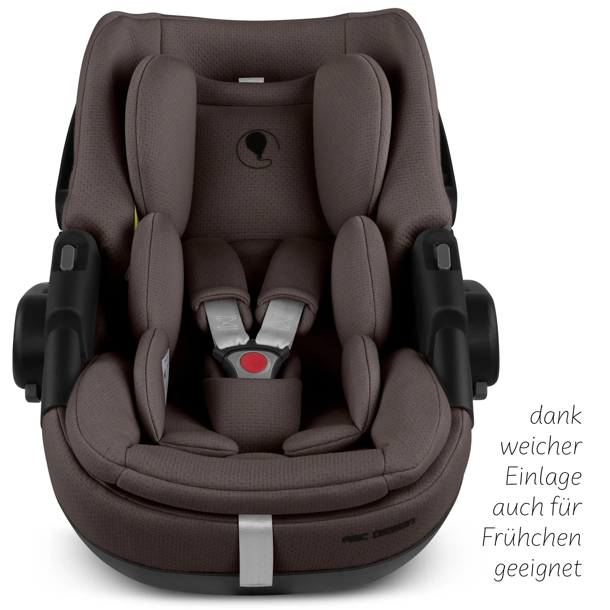 Babyschale mit Liegefunktion Calla i-Size - Espresso
