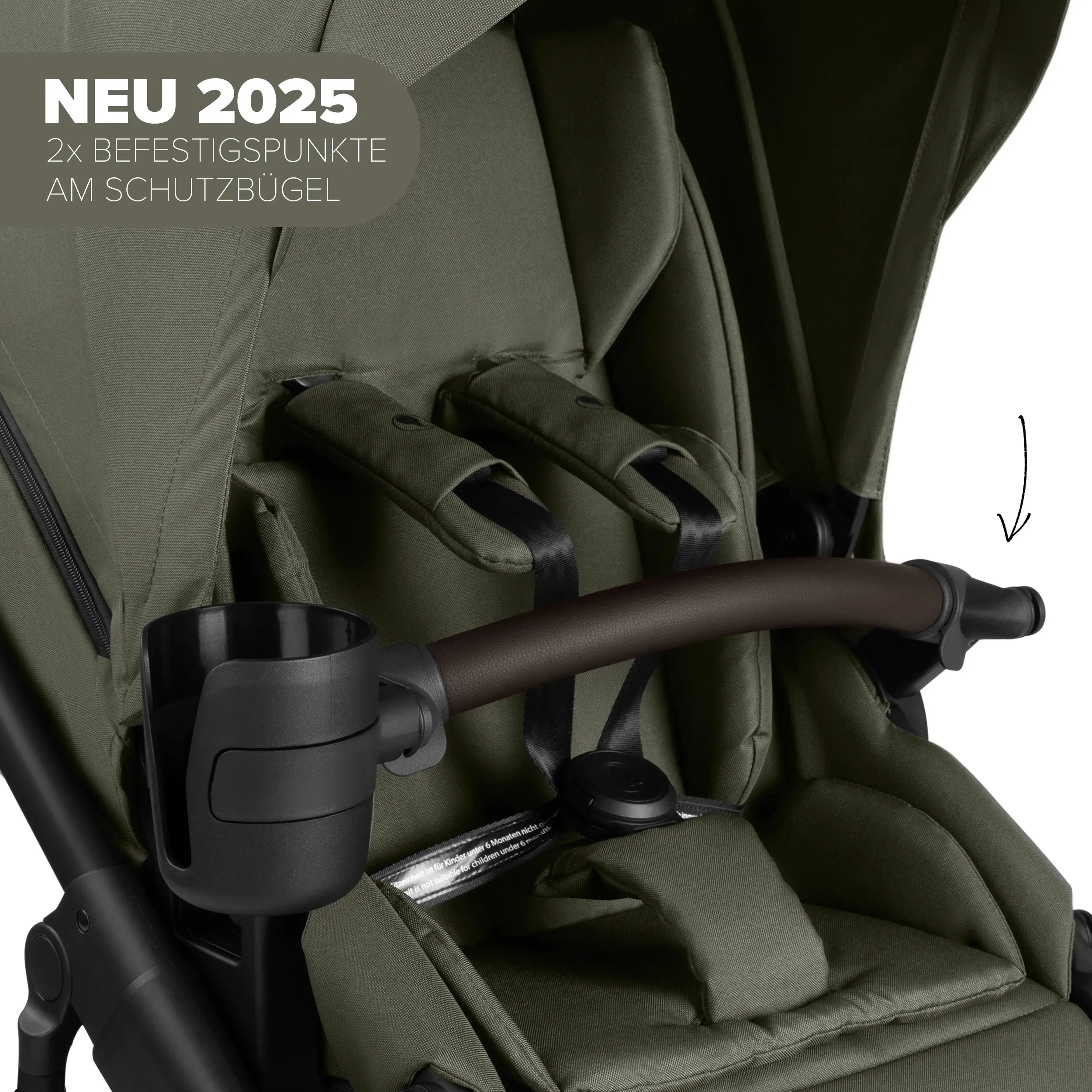 set de cochecito 3 en 1 Salsa 5 Air con silla de coche para niños Maxi Cosi Pebble 360 Pro 2 - Aguacate