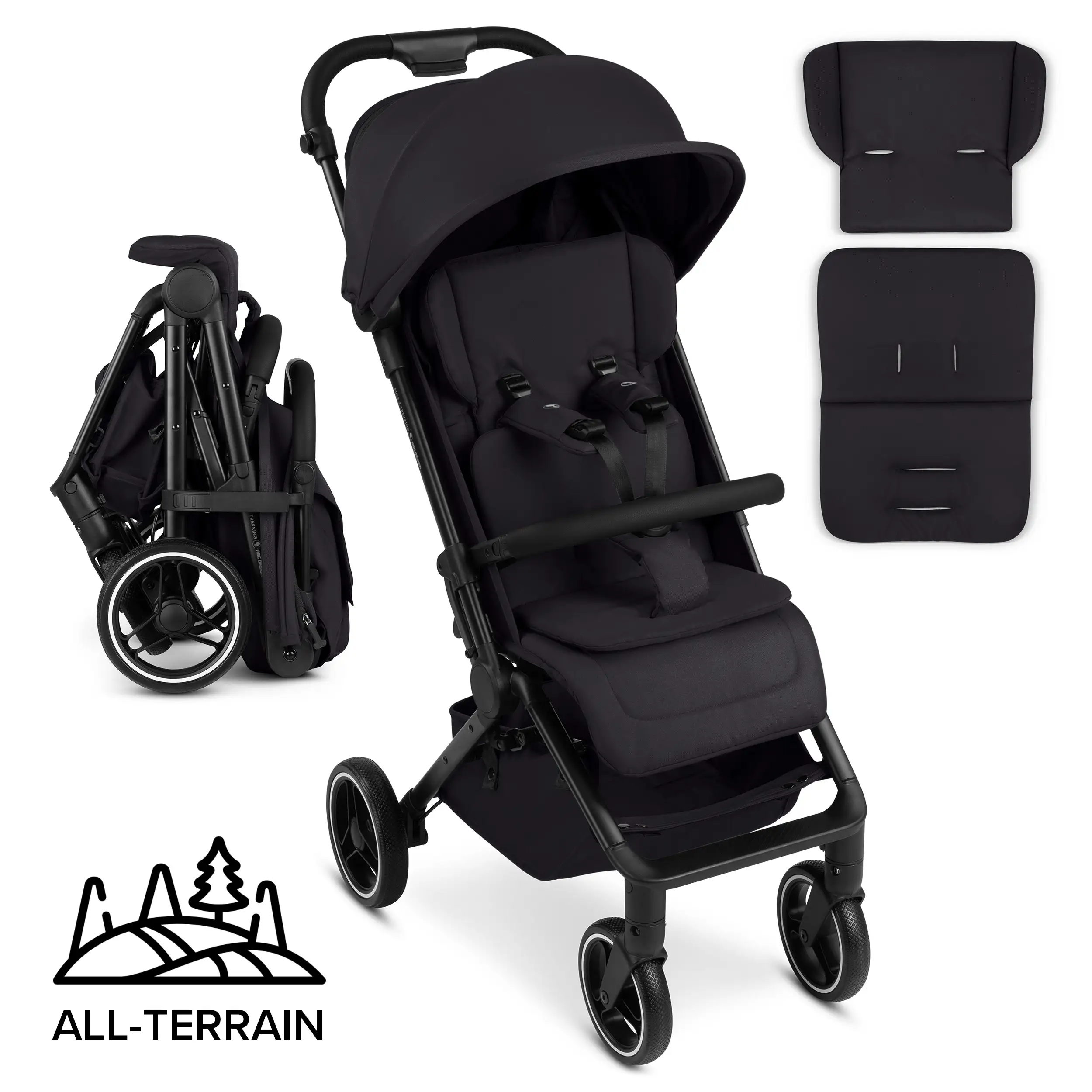 Travel Stroller Ping 3 Trekking - Coal Travel Stroller Ping 3 Trekking - Coal