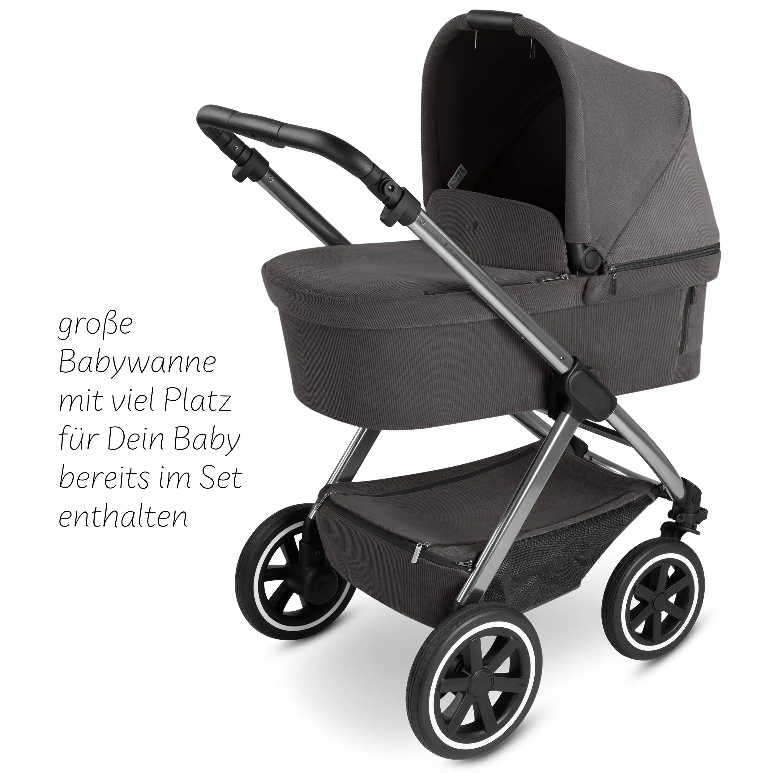 Kombi-Kinderwagen Samba 2 - Almond Kombi-Kinderwagen Samba 2 - Almond