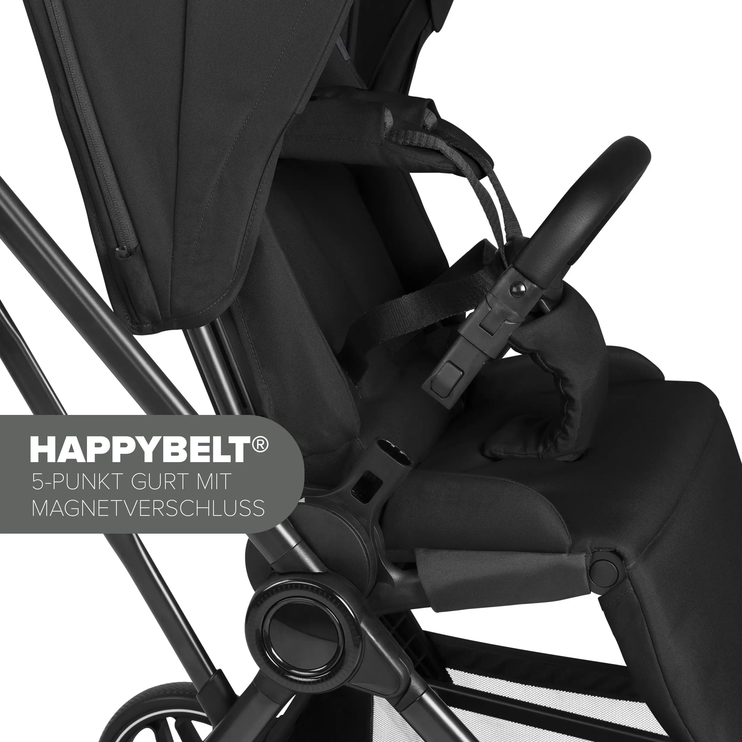 Poussette S Two - Black Poussette S Two - Black