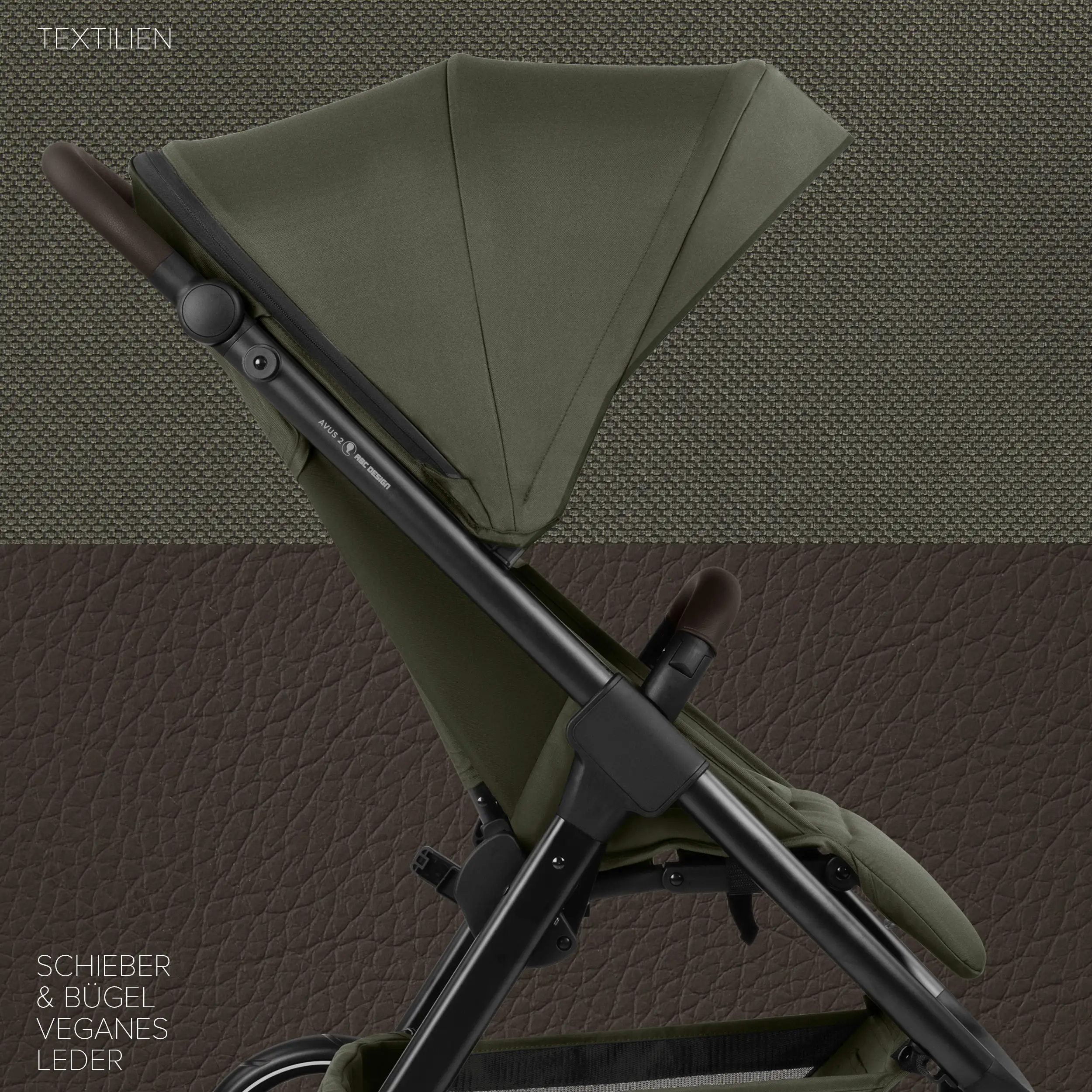Stroller Avus 2 - Avocado Stroller Avus 2 - Avocado