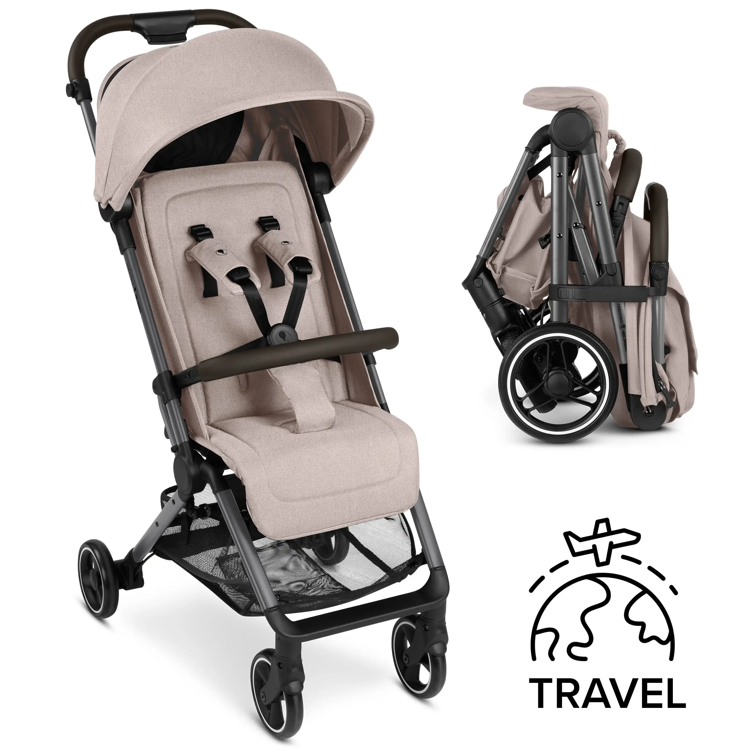 Travel Stroller Ping 3 Travel - Camel Travel Stroller Ping 3 Travel - Camel