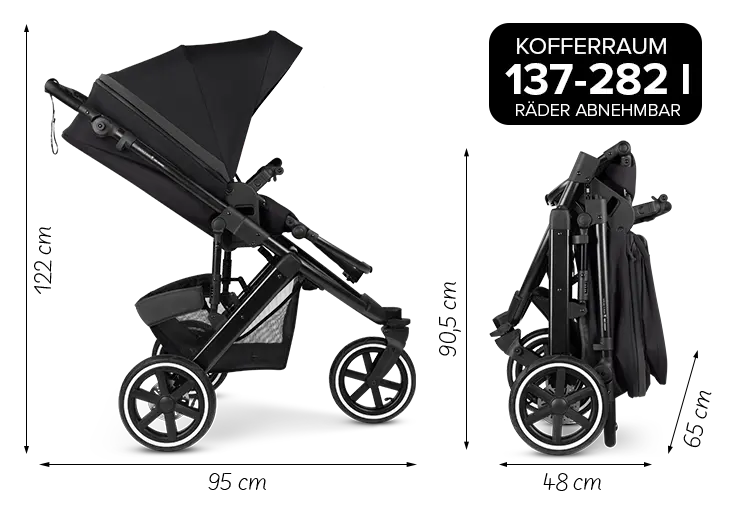 ABC Design Salsa 5 Run Abmessungen