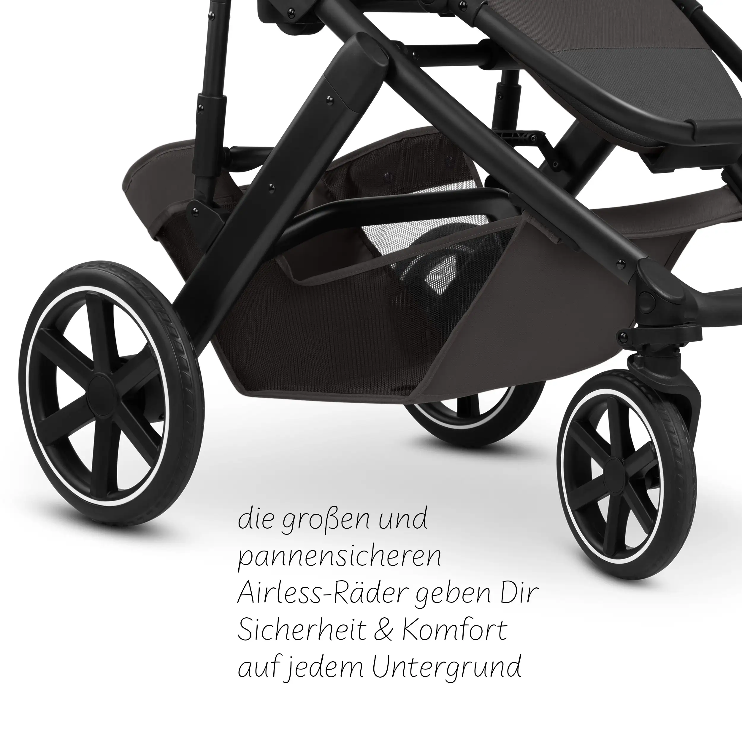 4in1 Kinderwagen-Set Salsa Core inkl. Babyschale Calla mit Liegefunktion & Isofix Base Root - Falcon