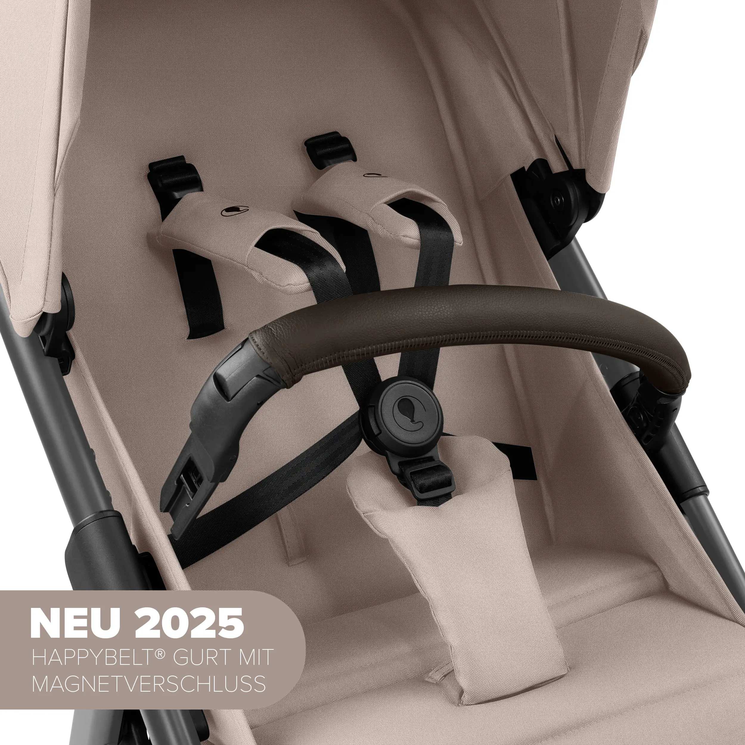 Poussette Avus 2 Air  avec pneus à air - Camel Poussette Avus 2 Air  avec pneus à air - Camel