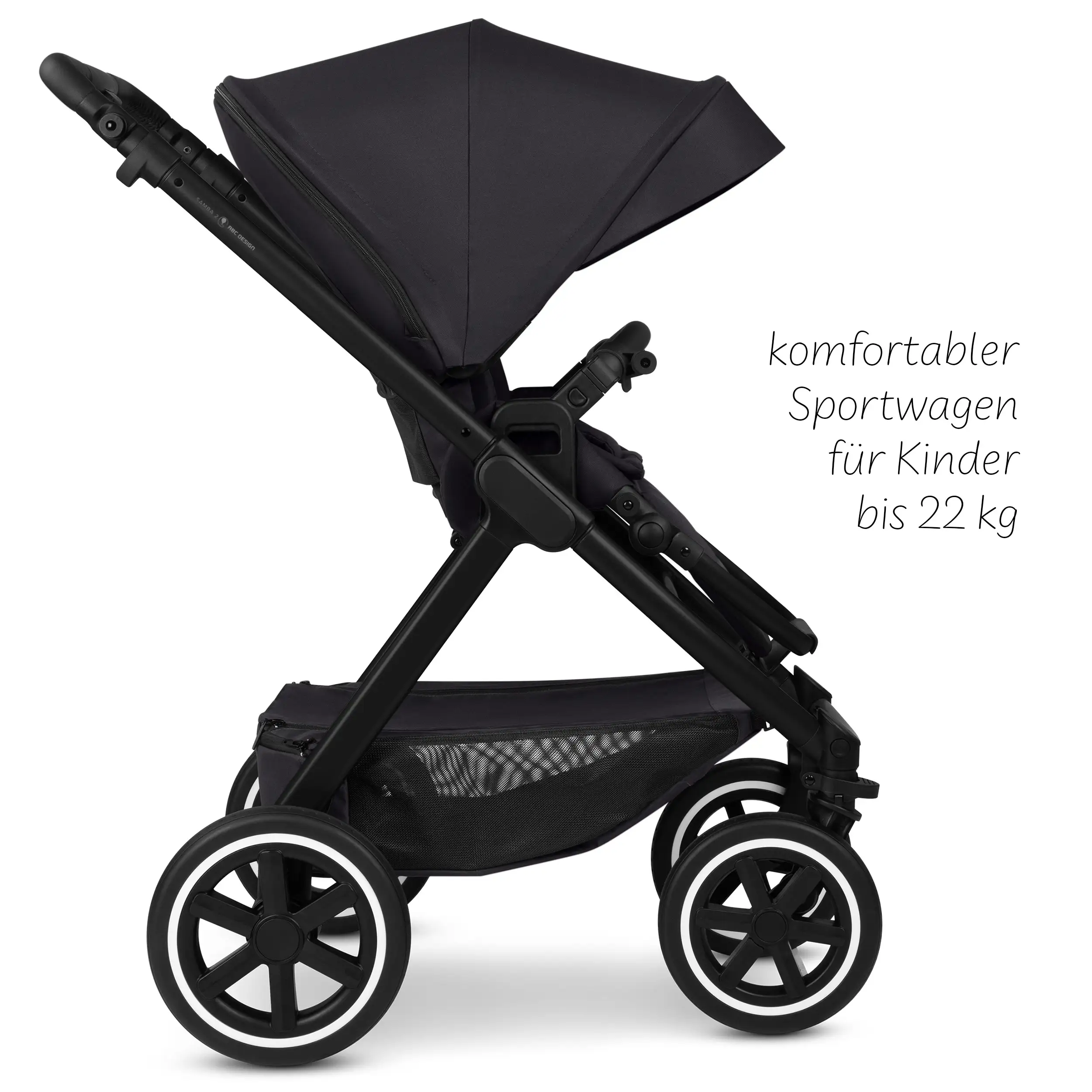 3in1 Stroller set Samba 2 incl. infant car seat Maxi Cosi Pebble 360 Pro 2 - Coal