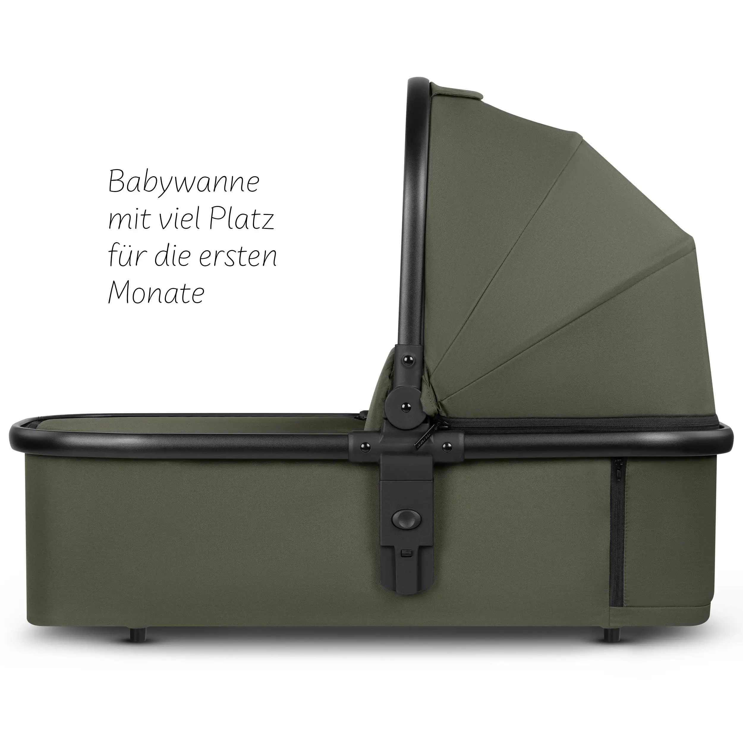 Carrycot for Bayamo double strollers - Pea