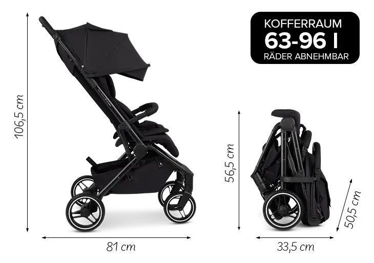 ABC Design Ping 3 Trekking Abmessungen