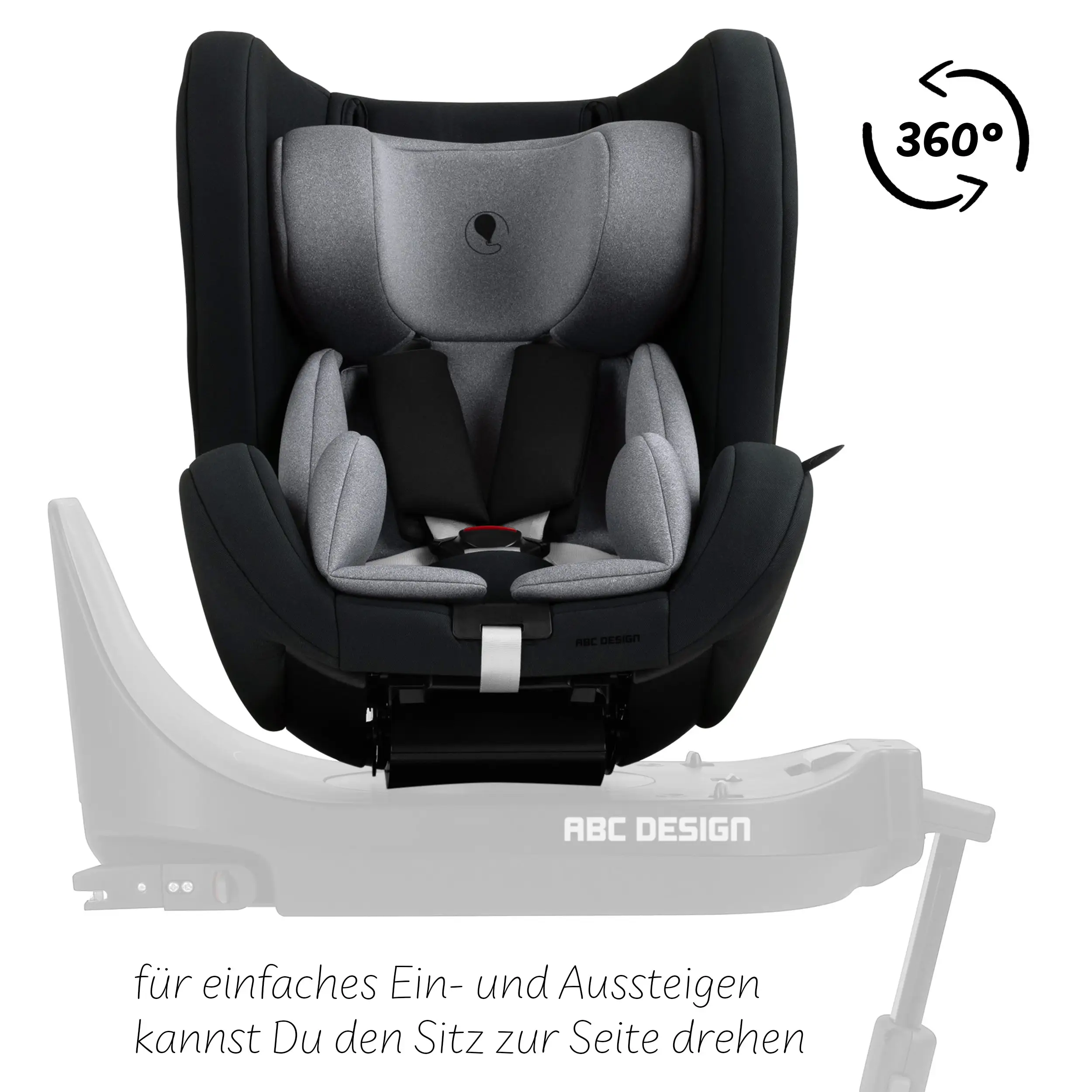 Reboard Car Seat Lily i-Size (from birth to 4 years) - Graphite Reboard Car Seat Lily i-Size (from birth to 4 years) - Graphite