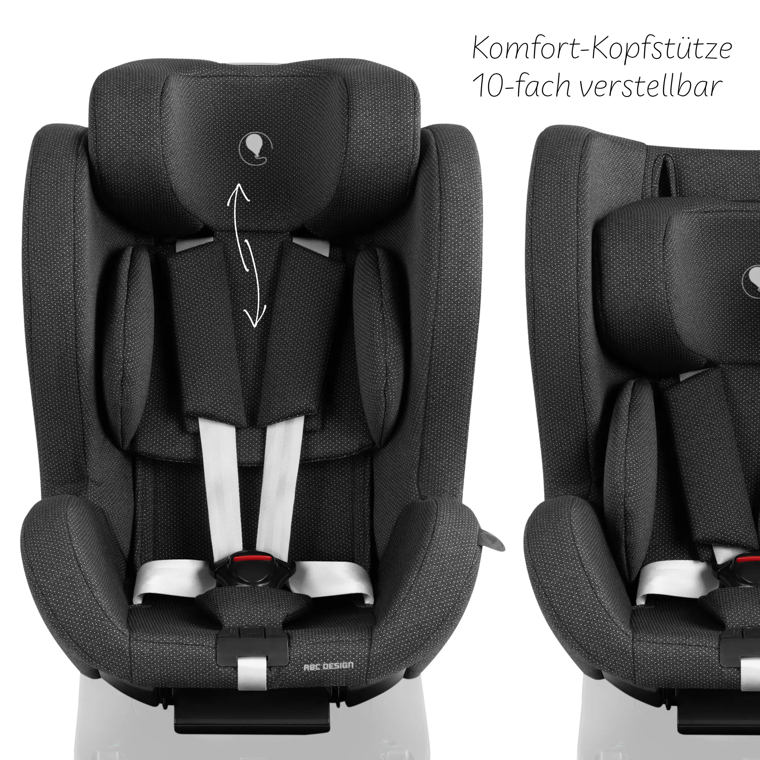 Kindersitz Lily i-Size inkl. drehbarer Isofix Base Root - Bubble