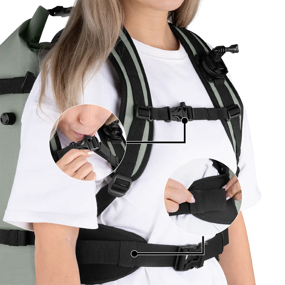 Verstellbares Gurtsystem