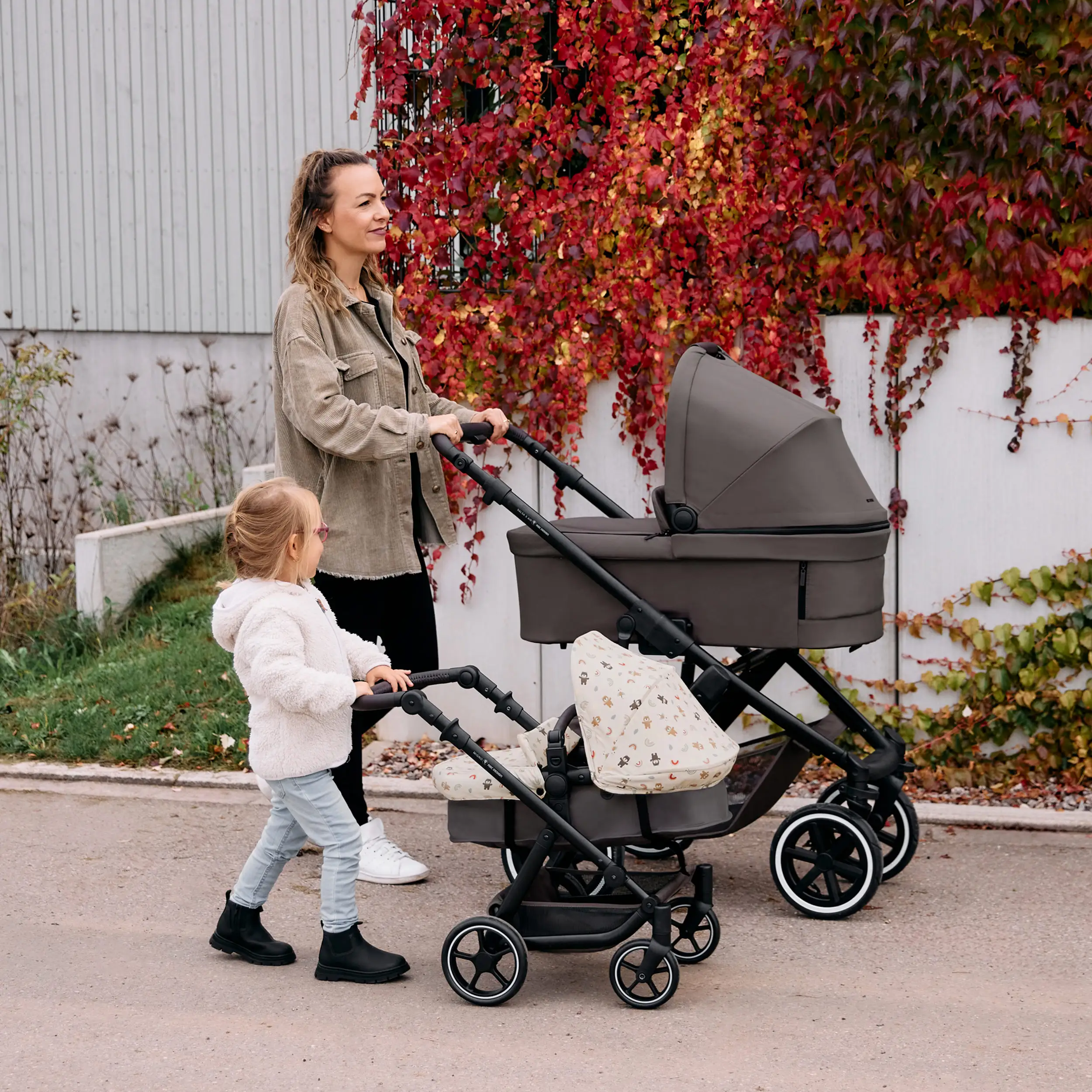 Doll's Pram Migno - Teddy Doll's Pram Migno - Teddy