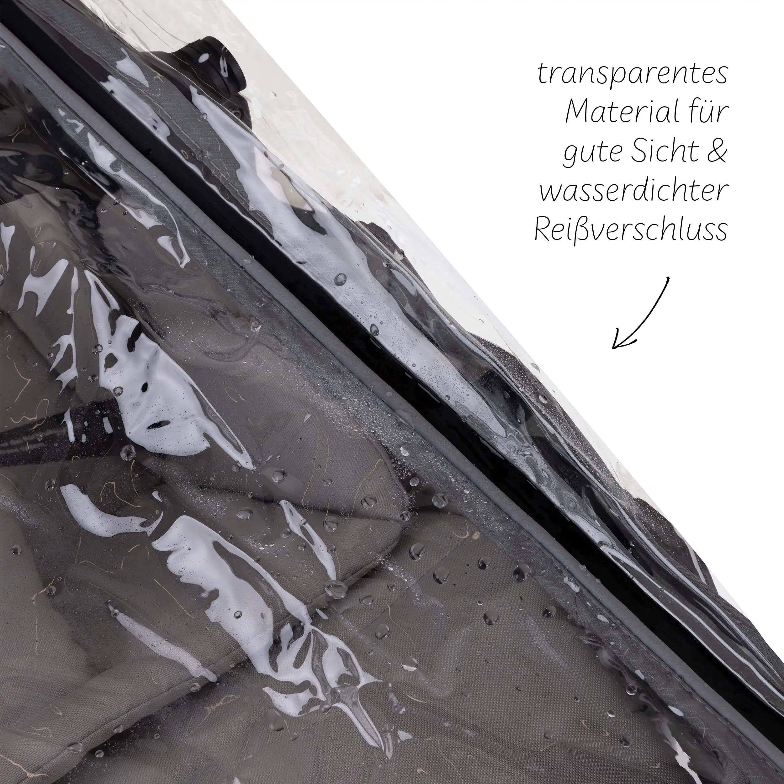 Funda impermeable 4 estaciones para cochecito 2en1 (con cremallera) Funda impermeable 4 estaciones para cochecito 2en1 (con cremallera)