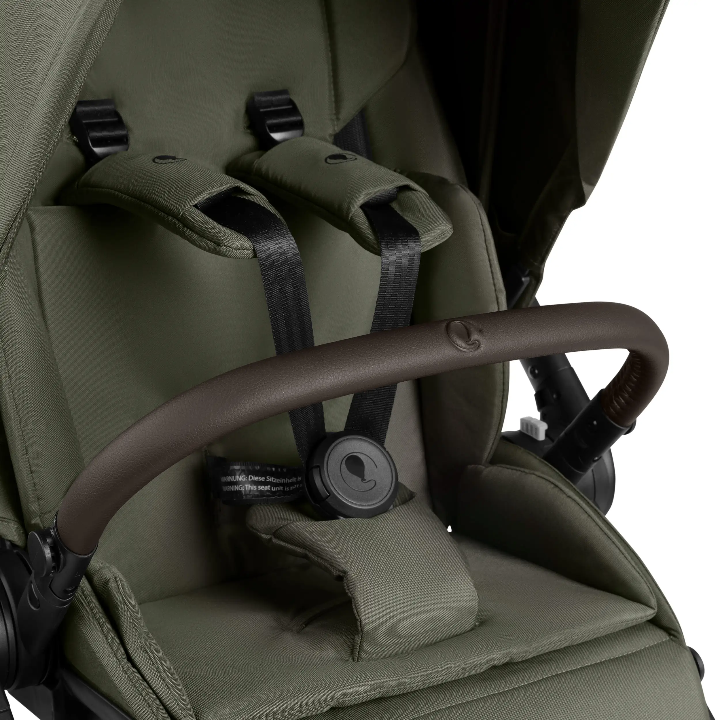 3in1 Stroller Set City Life incl. Calla lie-flat infant car seat - Avocado