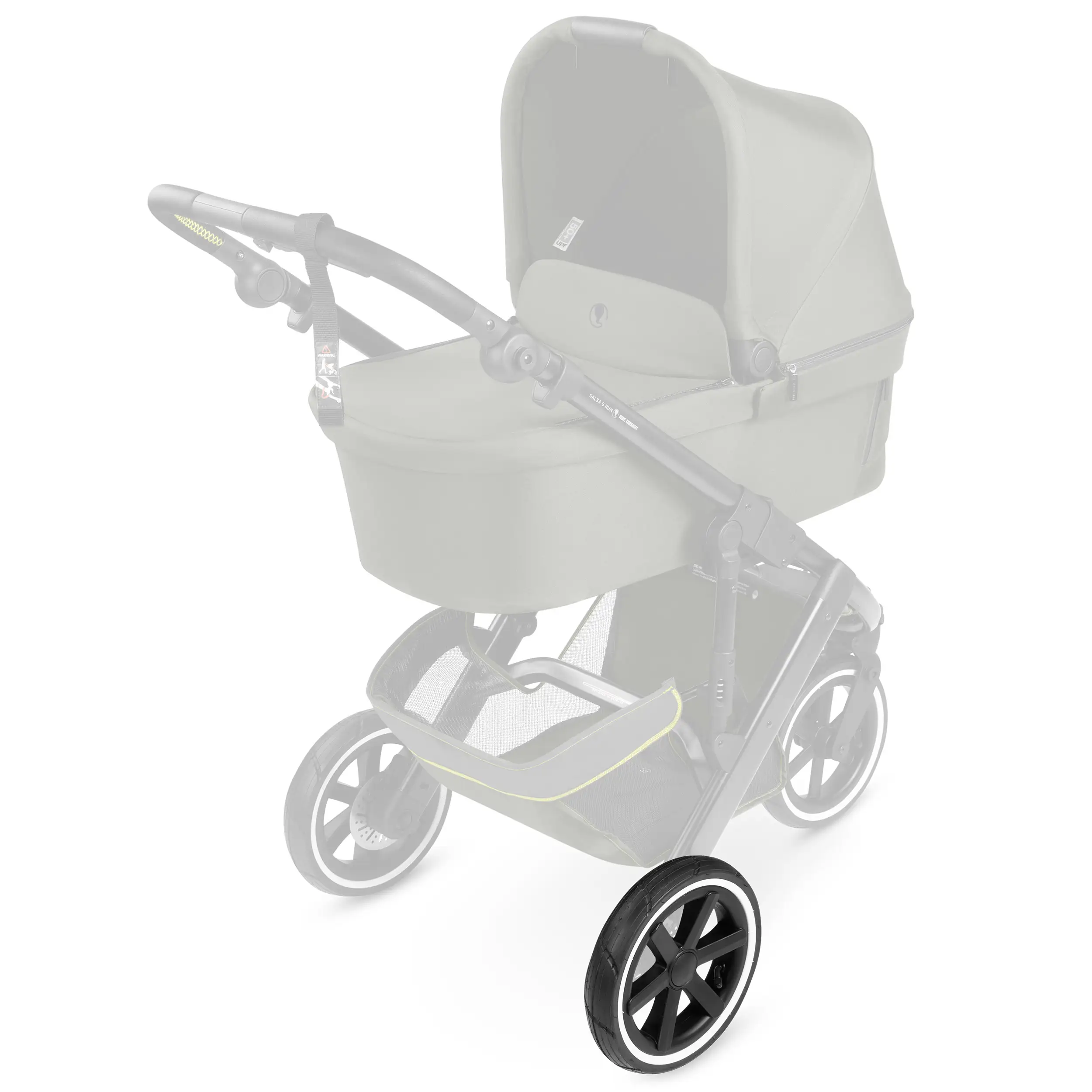 Roue arrière pour Salsa 5 Run / Salsa Run - Roues gonflables Black / White Wall Roue arrière pour Salsa 5 Run / Salsa Run - Roues gonflables Black / White Wall