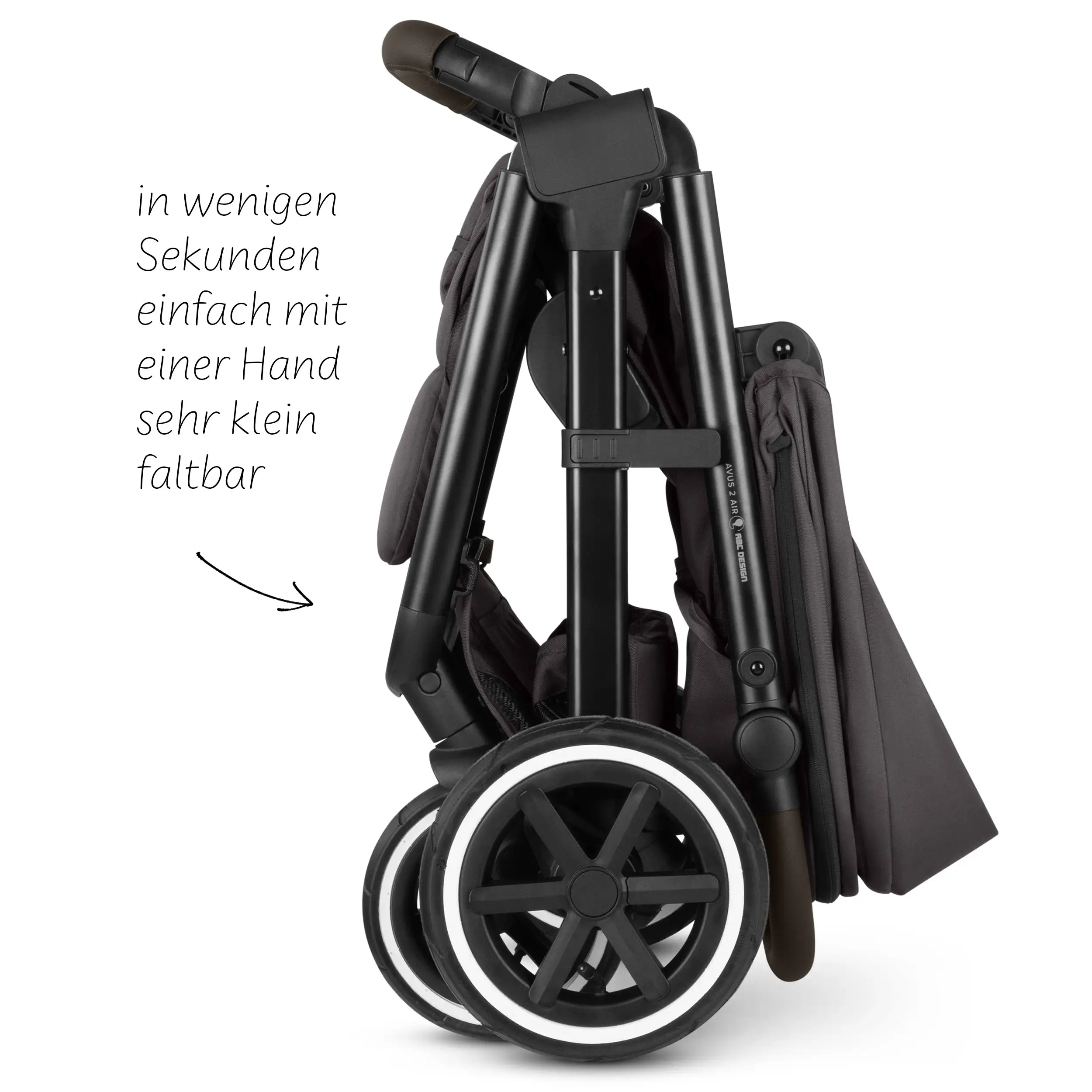 Poussette Avus 2 Air  avec pneus à air - Falcon Poussette Avus 2 Air  avec pneus à air - Falcon