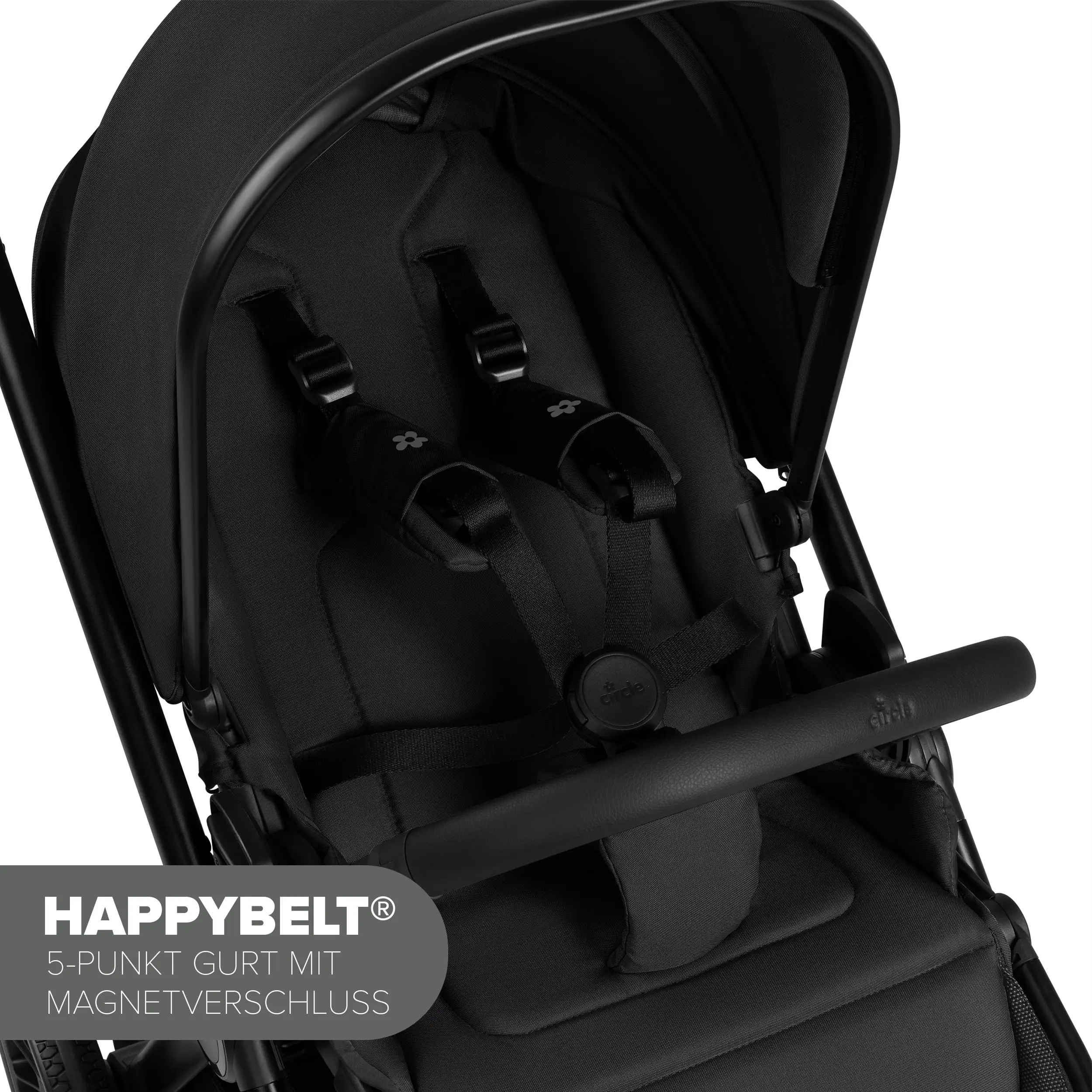 2in1 Stroller S Three - Black 2in1 Stroller S Three - Black