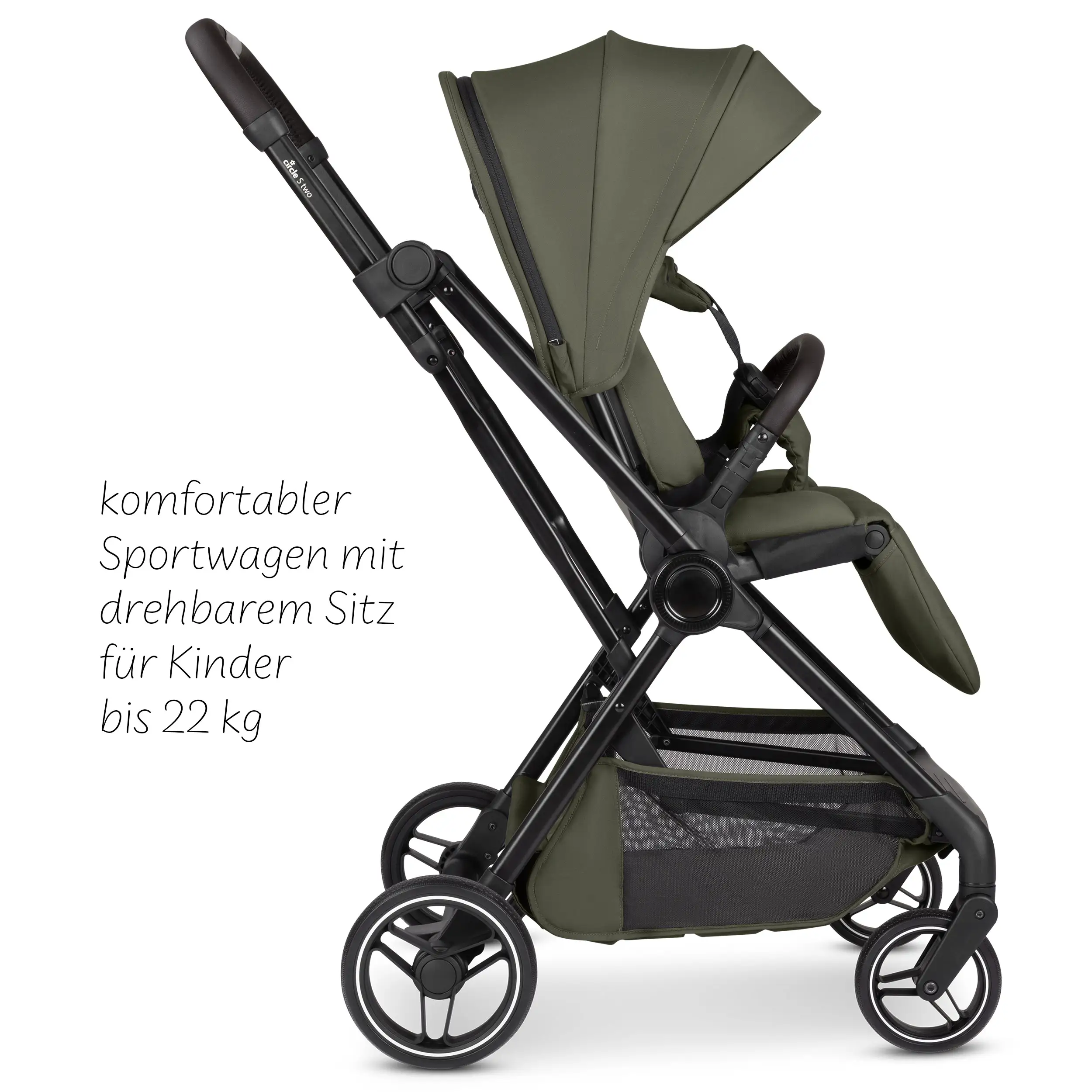 Poussette S Two - Wheat Poussette S Two - Wheat