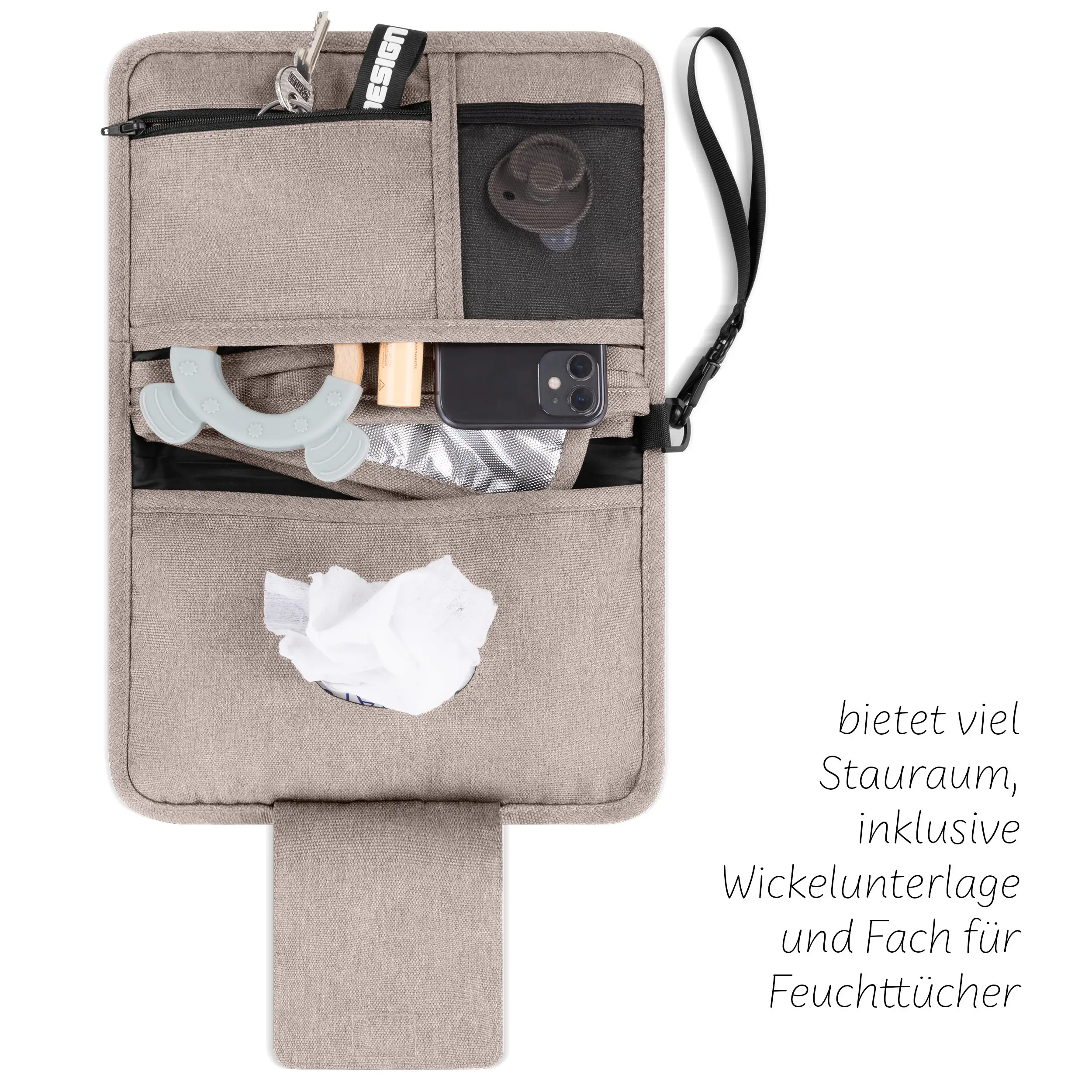 Baby Changing Organizer Multi - Camel Baby Changing Organizer Multi - Camel
