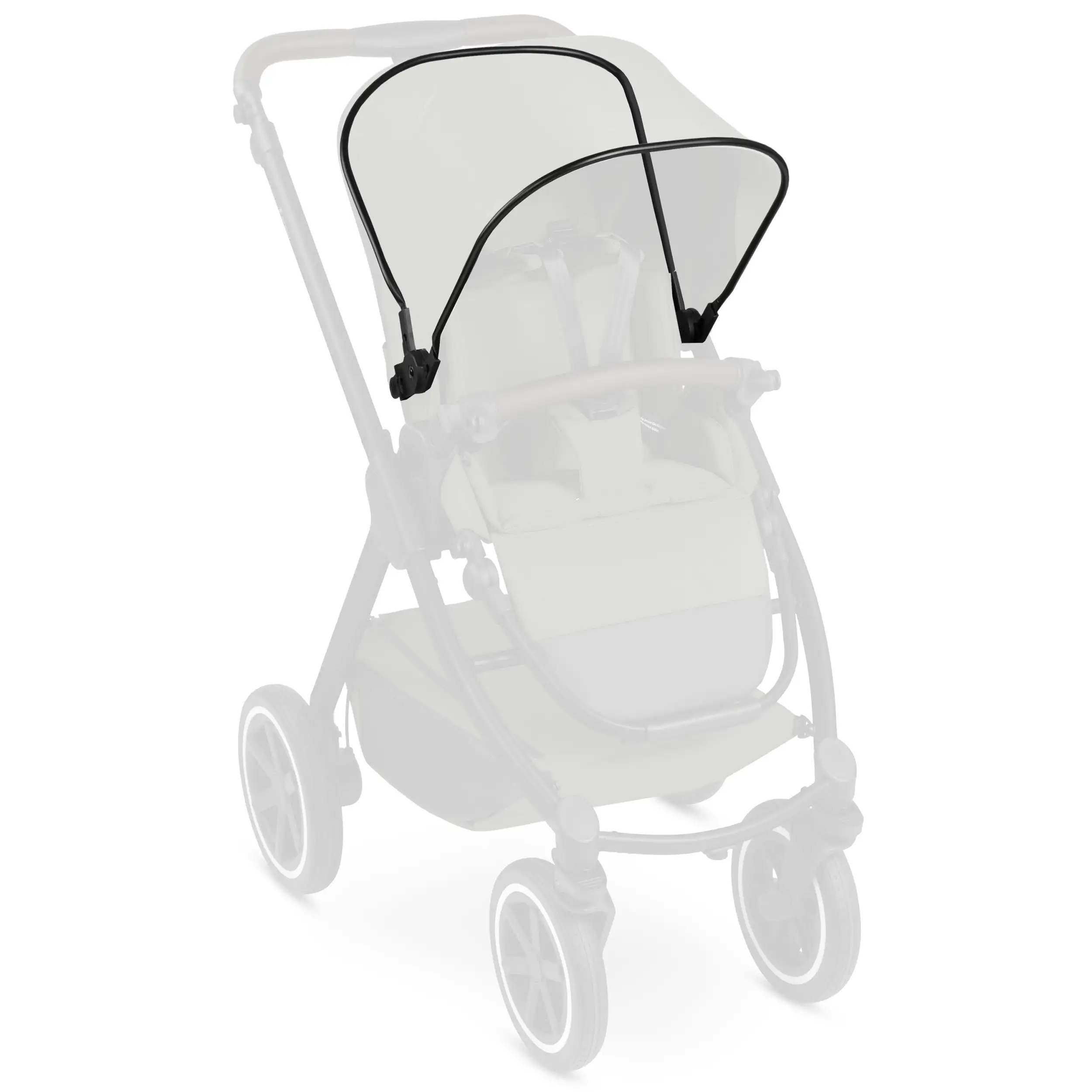 Tringles de capote + articulations pour Samba / Samba 2 - Black Tringles de capote + articulations pour Samba / Samba 2 - Black