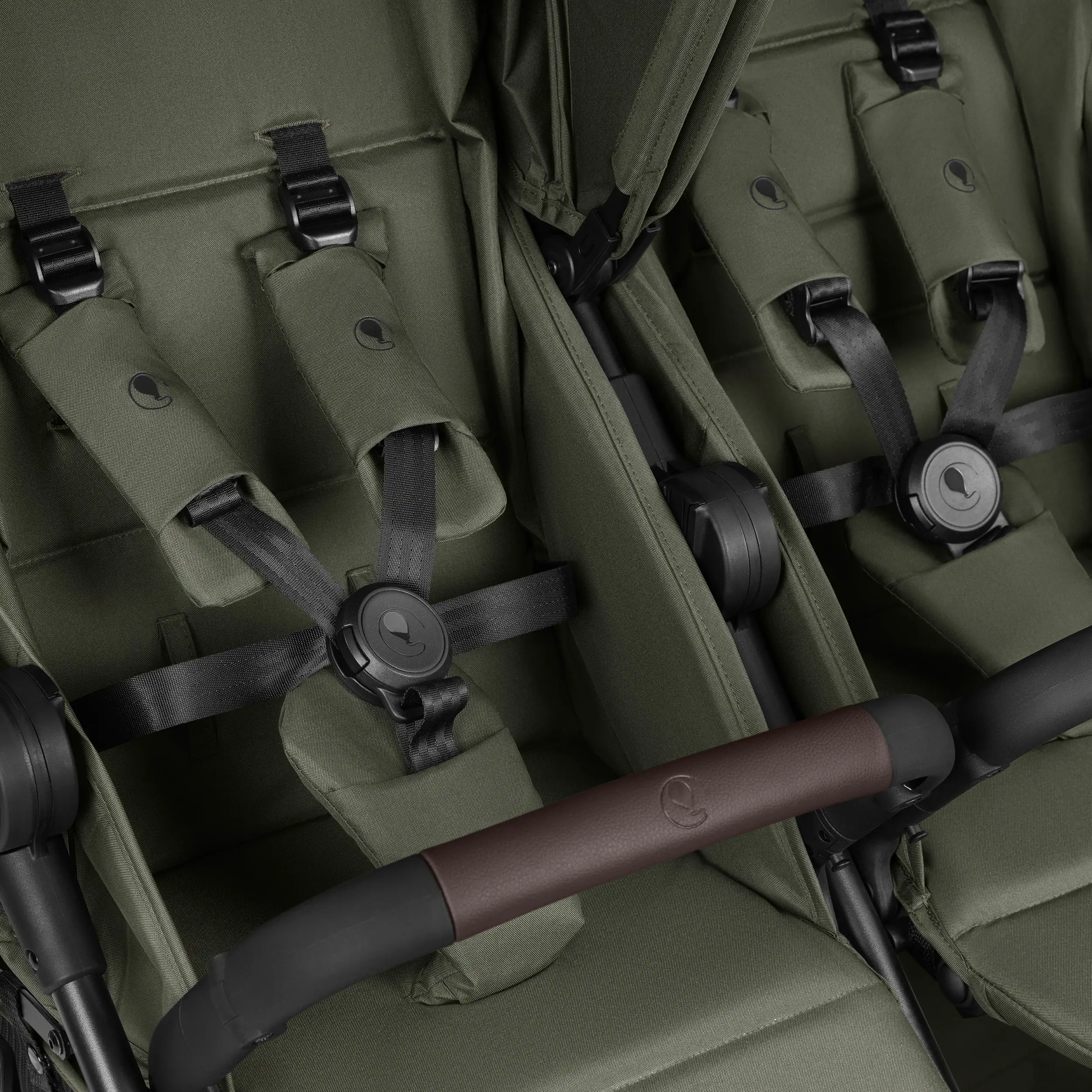 Bayamo Double Strollers - Pea