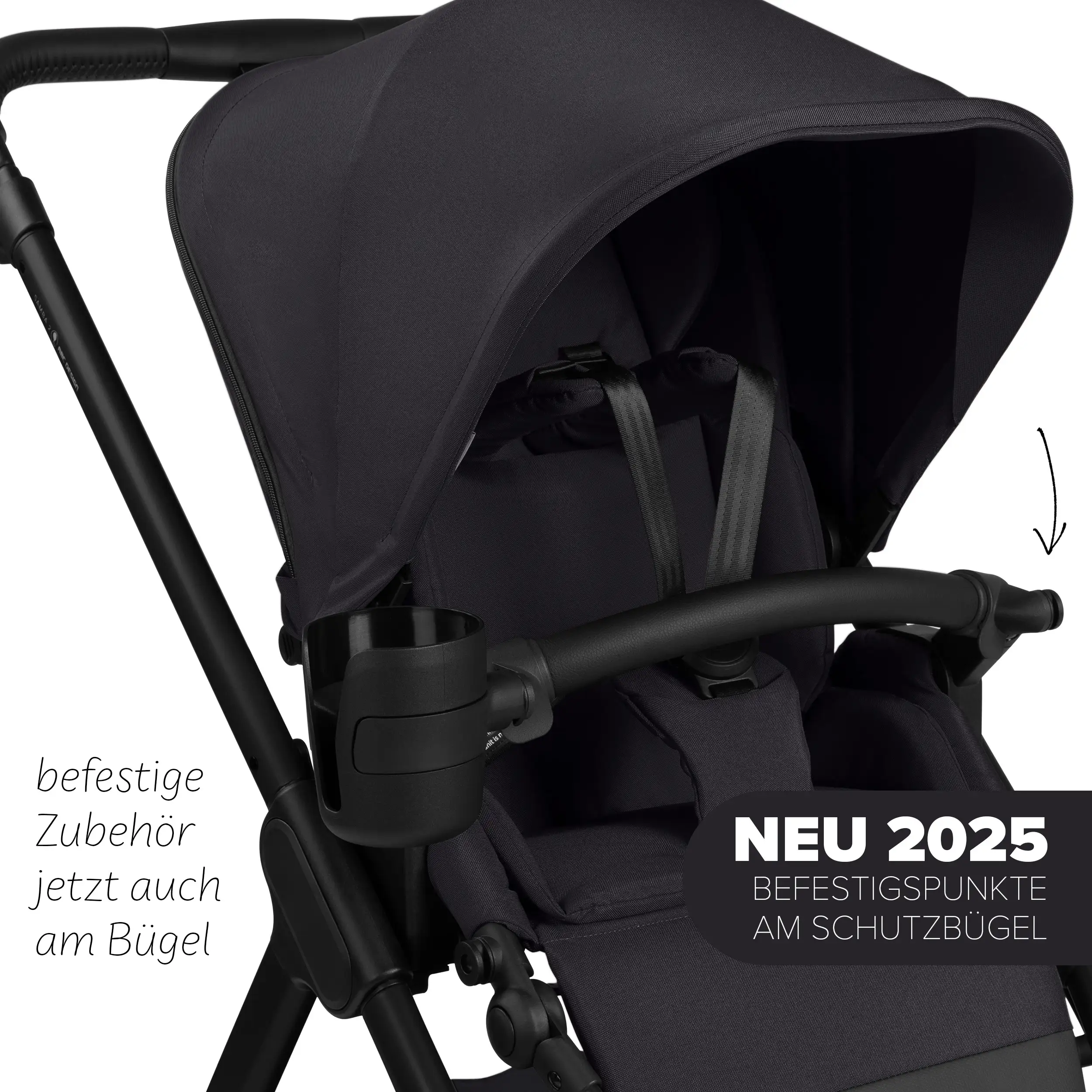 3in1 Stroller set Samba 2 incl. infant car seat Maxi Cosi Pebble 360 Pro 2 - Coal