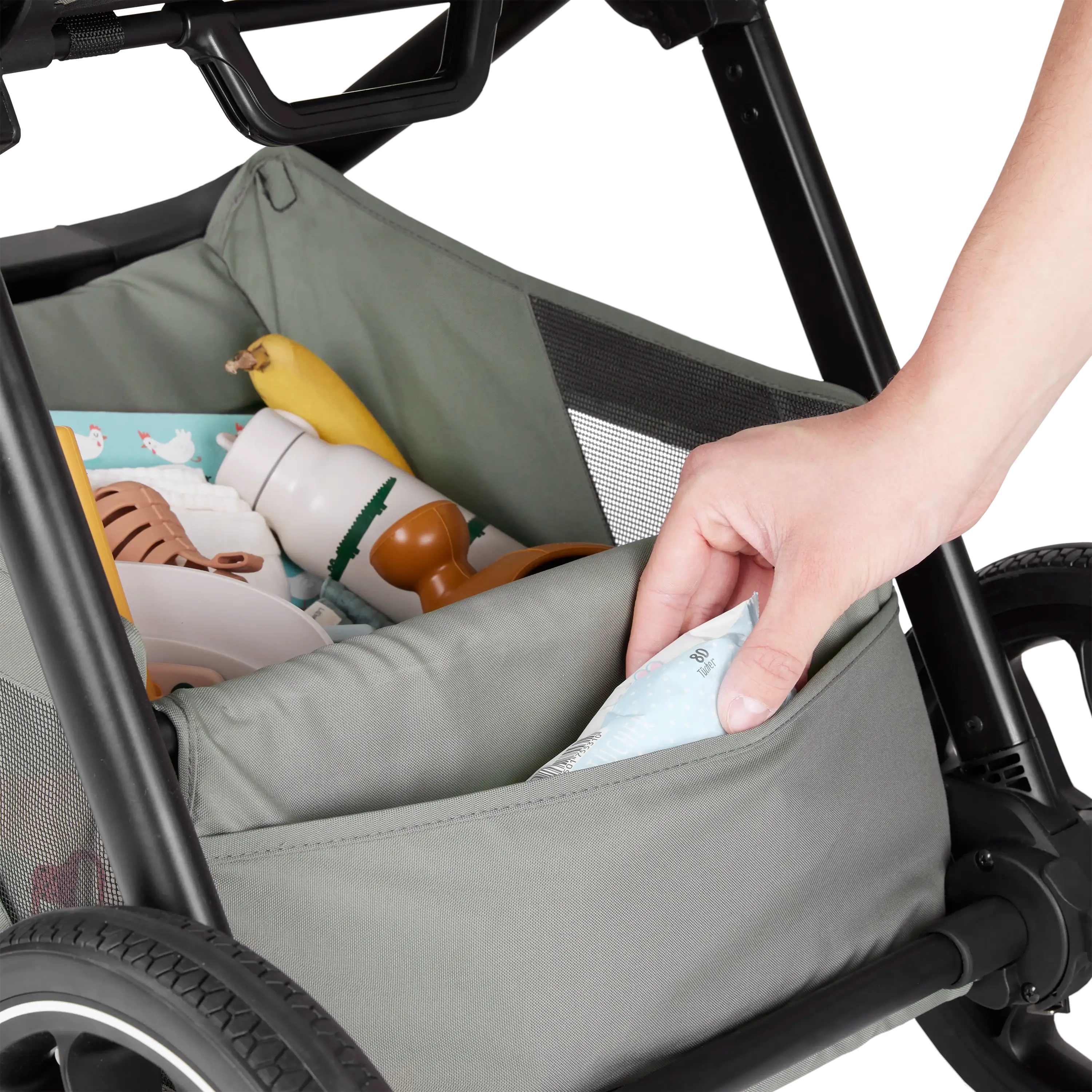 Extra storage space for on the go