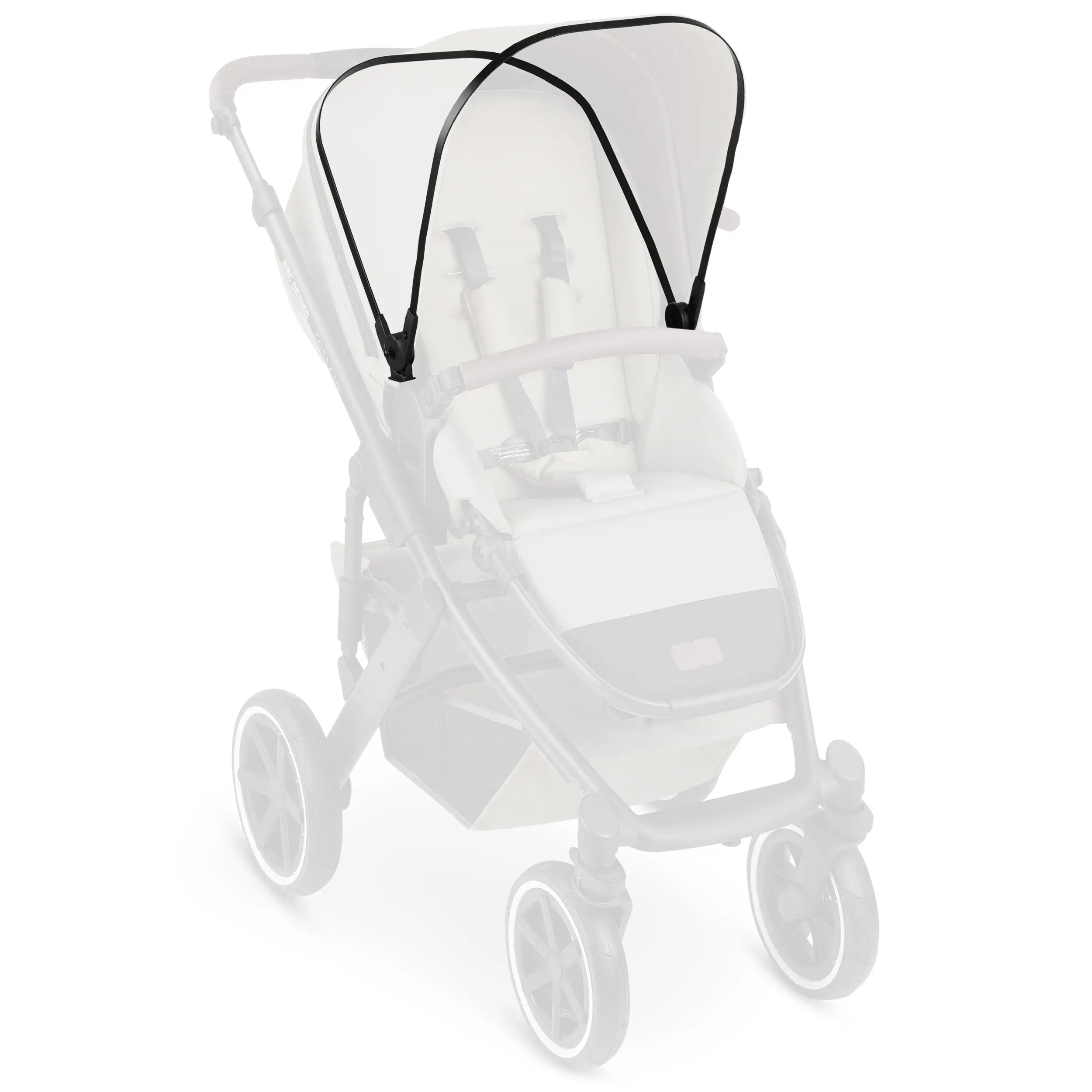 Arceaux de capote + articulations pour Salsa 4 / Salsa 4 Air / Salsa 5 Air / Salsa Run / Salsa 5 Run - Black
