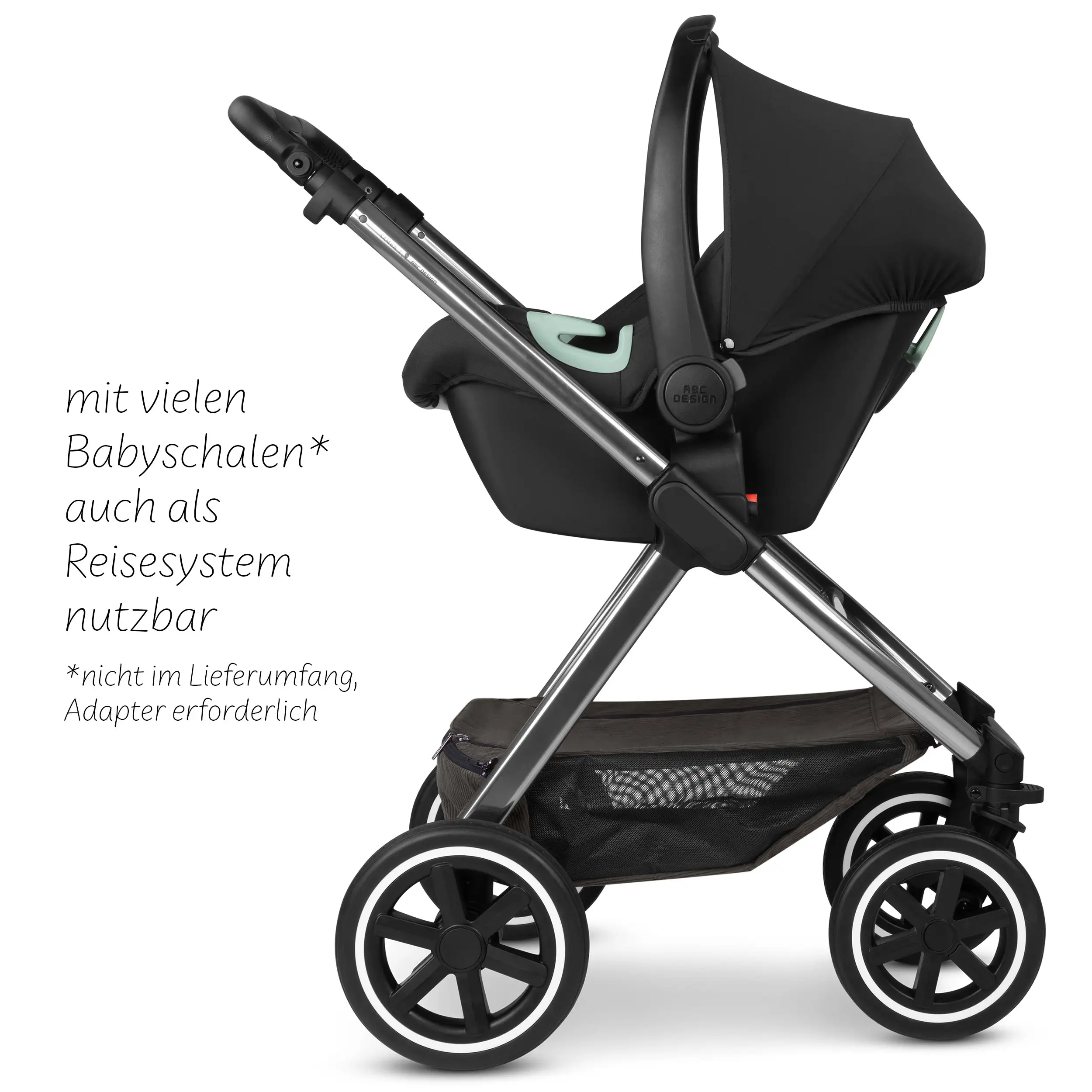 Kombi-Kinderwagen Samba 2 - Almond Kombi-Kinderwagen Samba 2 - Almond
