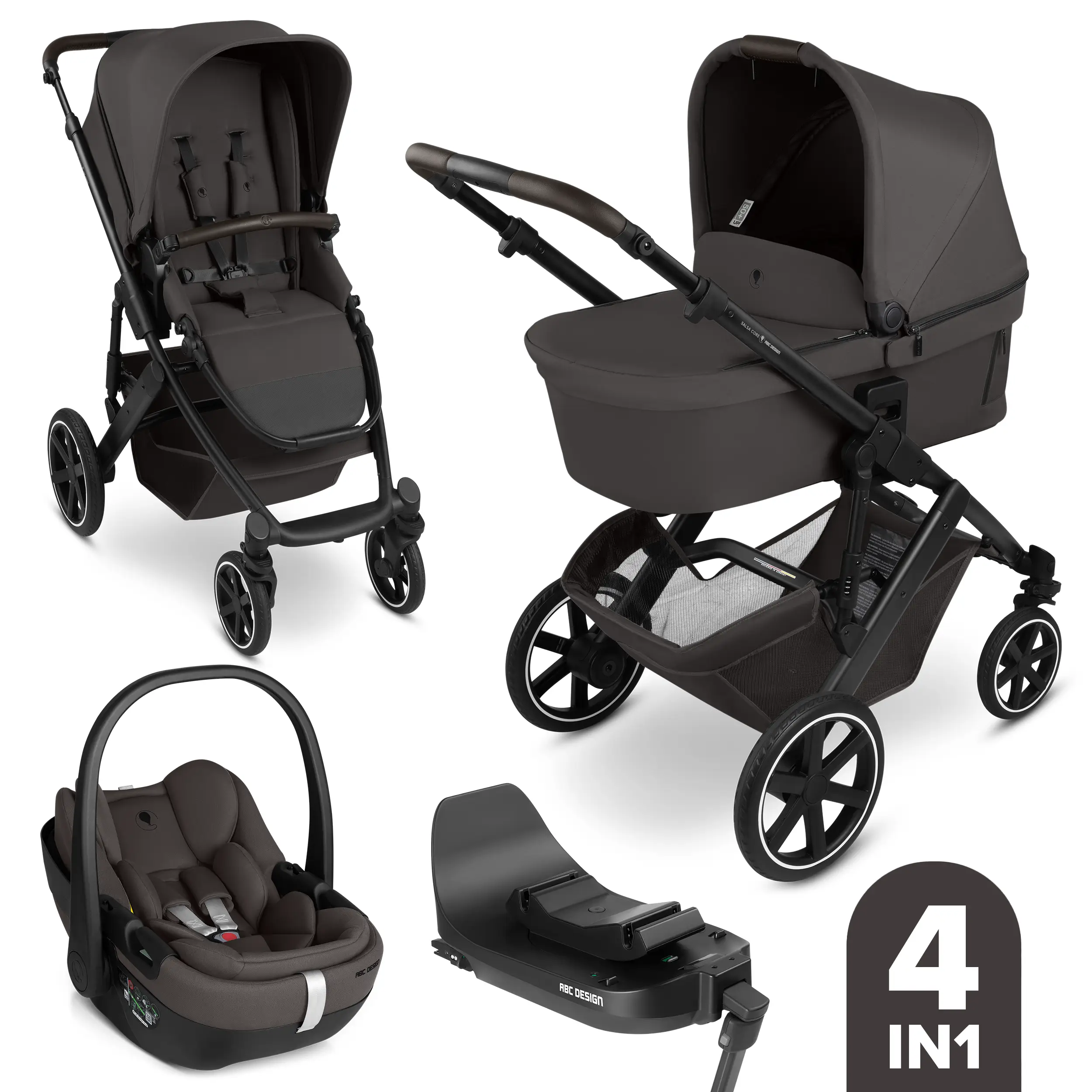 4in1 Stroller Set Salsa Core incl. infant car seat Calla with