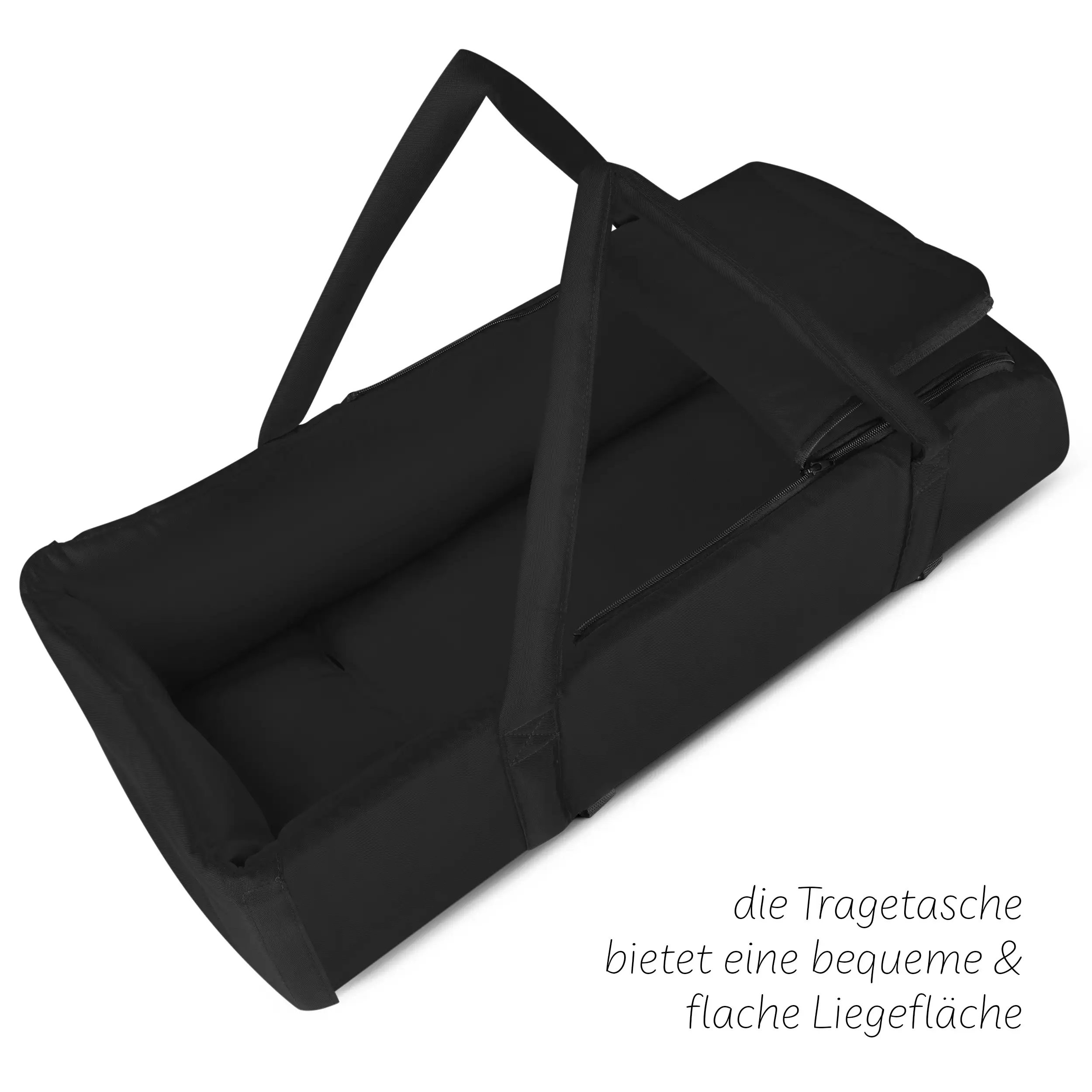 Carrycot for D Two double stroller - Black Carrycot for D Two double stroller - Black
