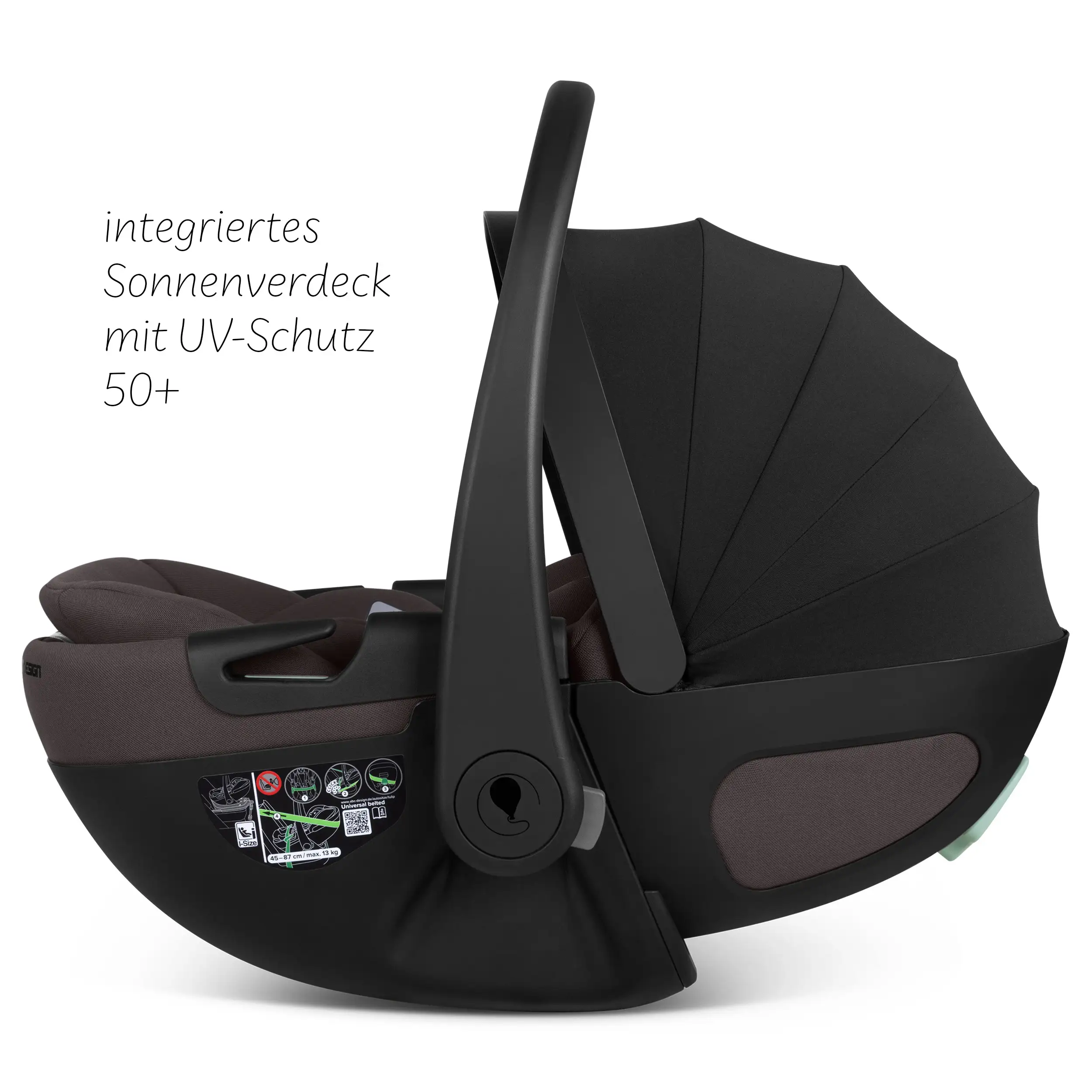 Calla i-Size lie-flat infant car seat incl. rotating ISOFIX Base Root