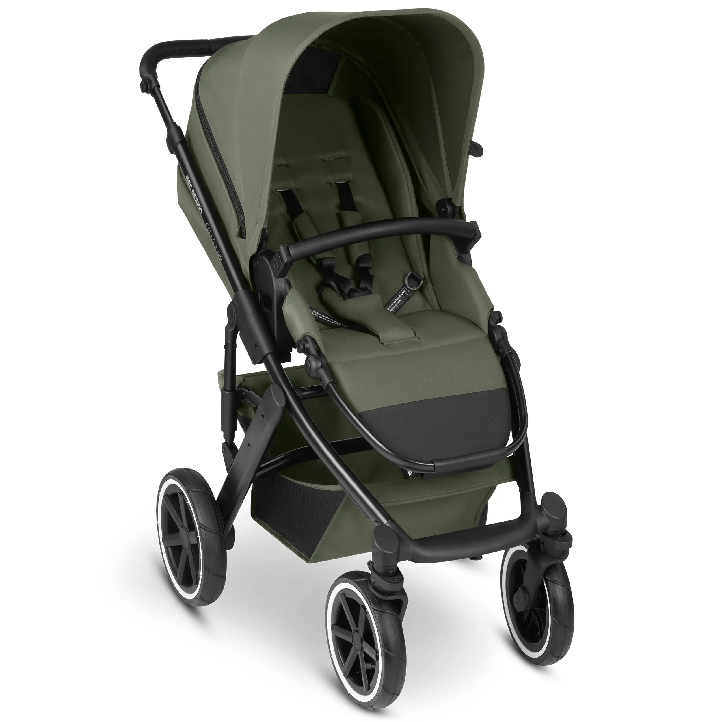 3in1-Kinderwagen-Set Salsa 4 Air - Moss