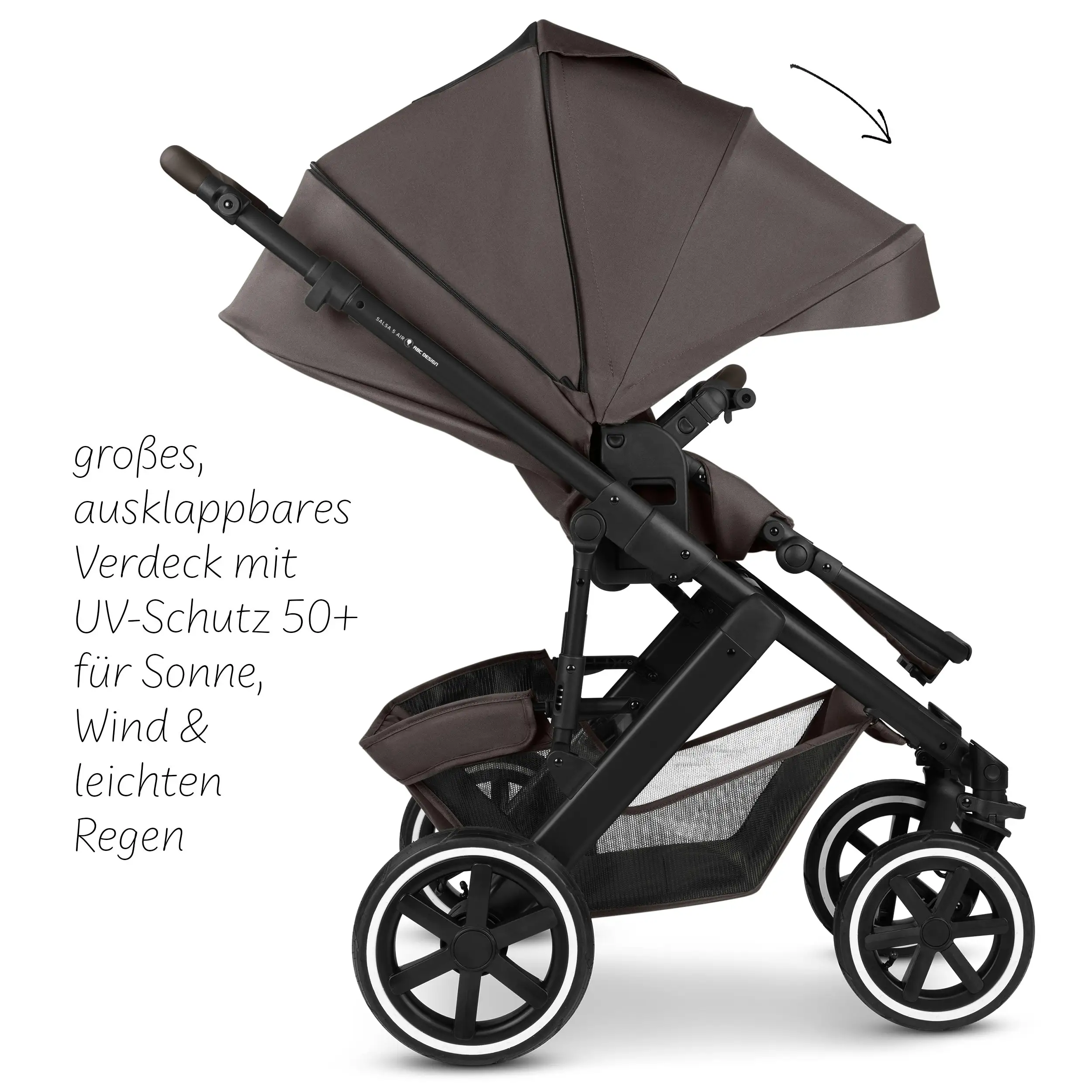 Ensemble poussette 3 en 1 Salsa 5 Air avec siège auto pour bébé - Teddy Ensemble poussette 3 en 1 Salsa 5 Air avec siège auto pour bébé - Teddy