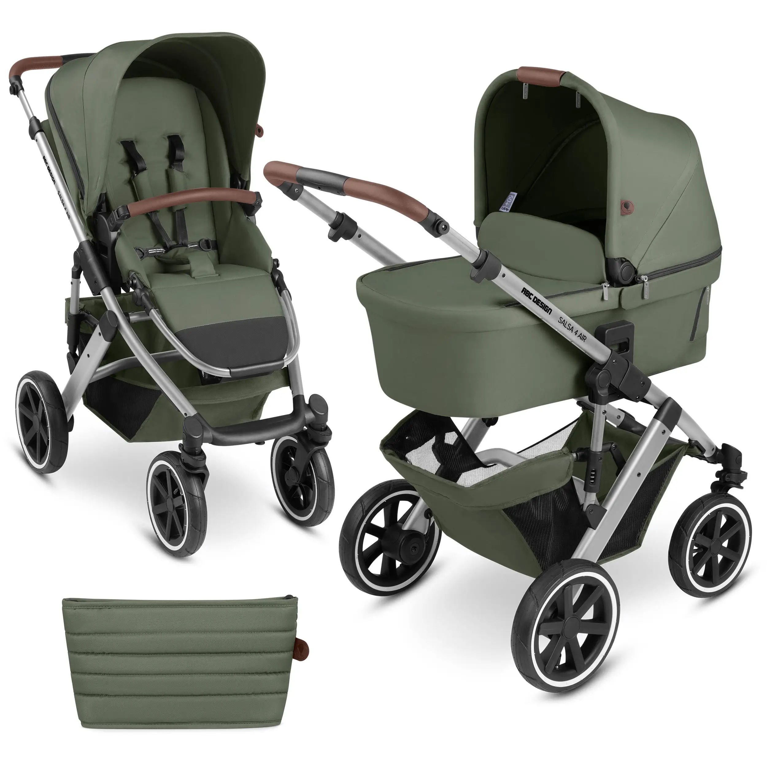 Kombi-Kinderwagen Salsa 4 Air - Olive