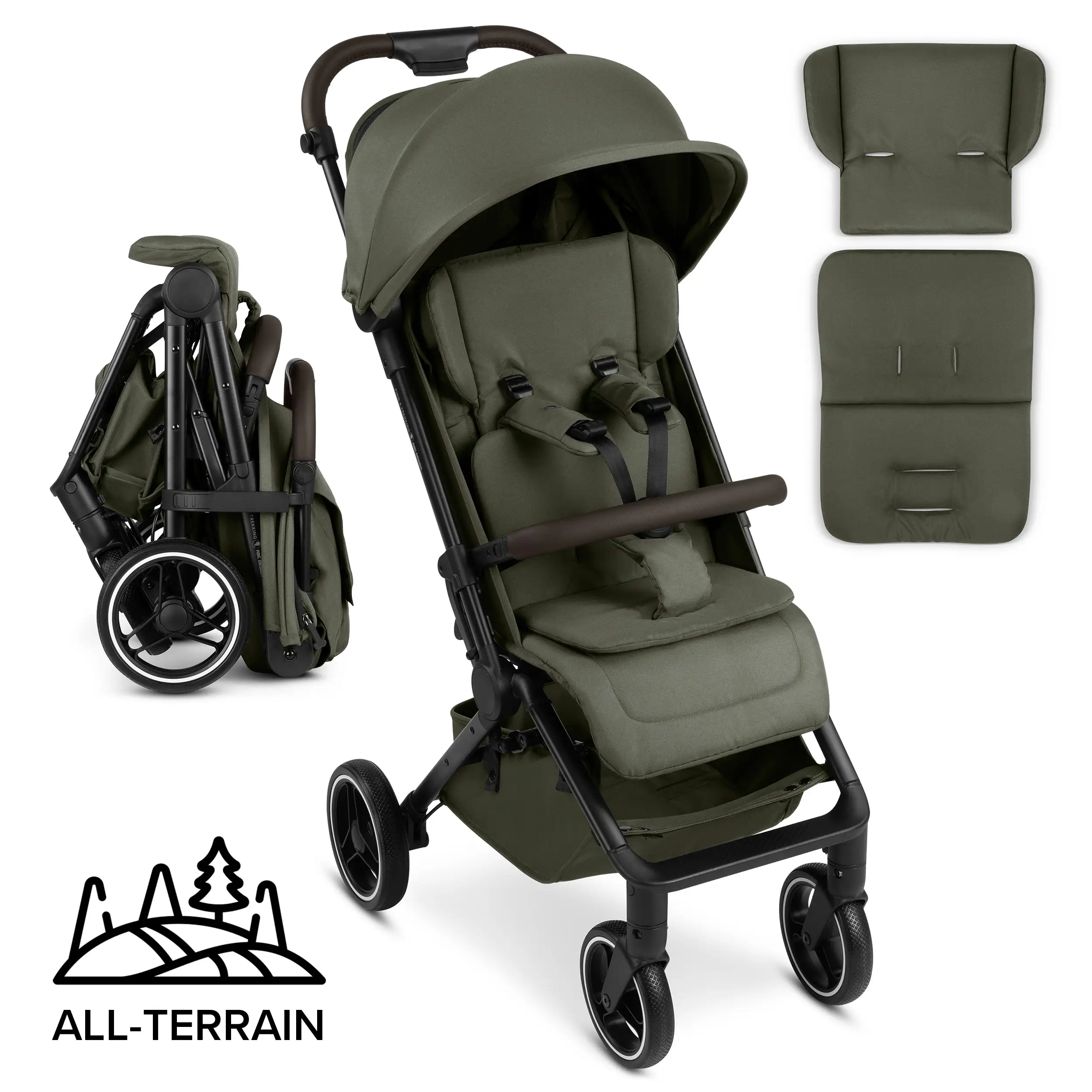 Travel Stroller Ping 3 Trekking - Avocado Travel Stroller Ping 3 Trekking - Avocado